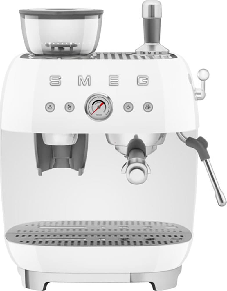 Jahren Smeg Espressomaschine XXL mit 3 Garantie »EGF03WHEU«