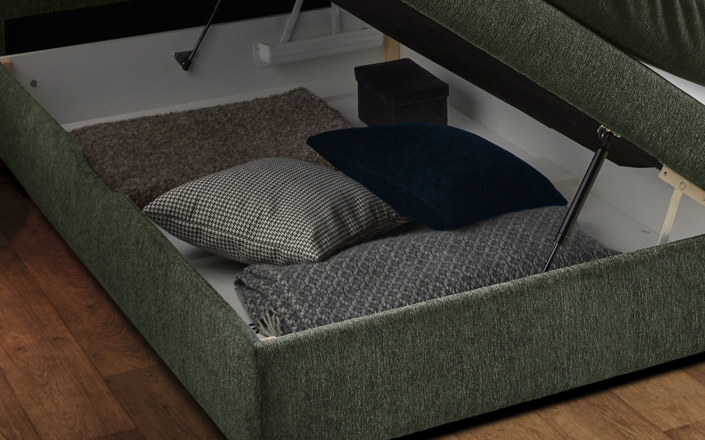 Jockenhöfer Gruppe Boxspringbett »Casa Grande in der Breite 240cm, Familienbett mit Bettkasten (1.000 L)« 7-Zonen-TTFK-Matratze, KS-Topper, verschiedene Härtegrade wählbar