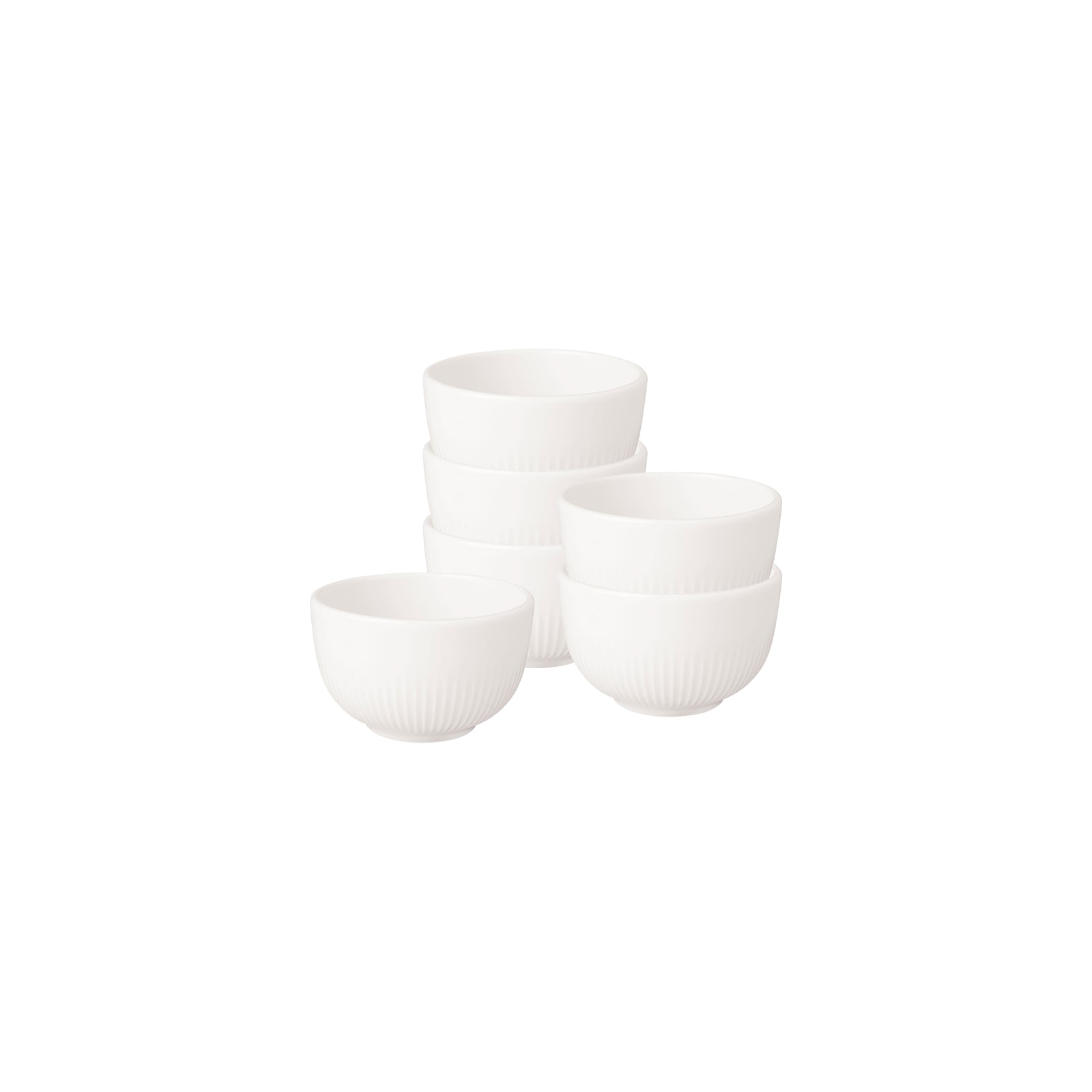Villeroy & Boch Snackschale "Afina 6 Stück," aus Porzellan