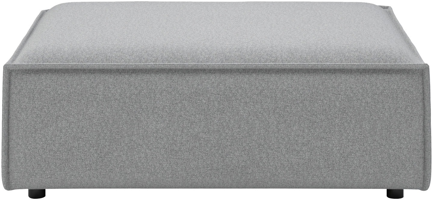 Places of Style Polsterhocker »Watertown, XXL Hockerbank passend zum Sofa - ideal als Beistellmodul«, erweiterbare Hockerbank mit weicher Polsterung