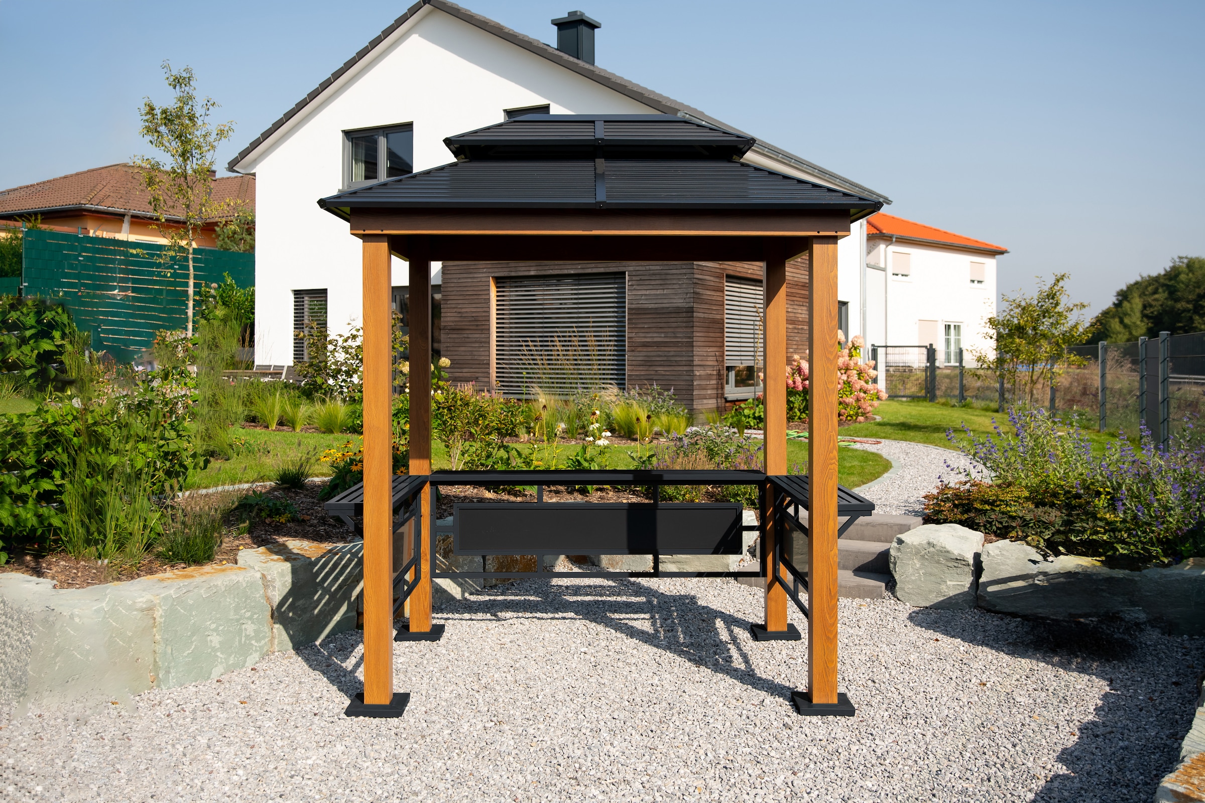 Sojag Grillpavillon »»Maui« Holzoptik« 158x249x278 cm