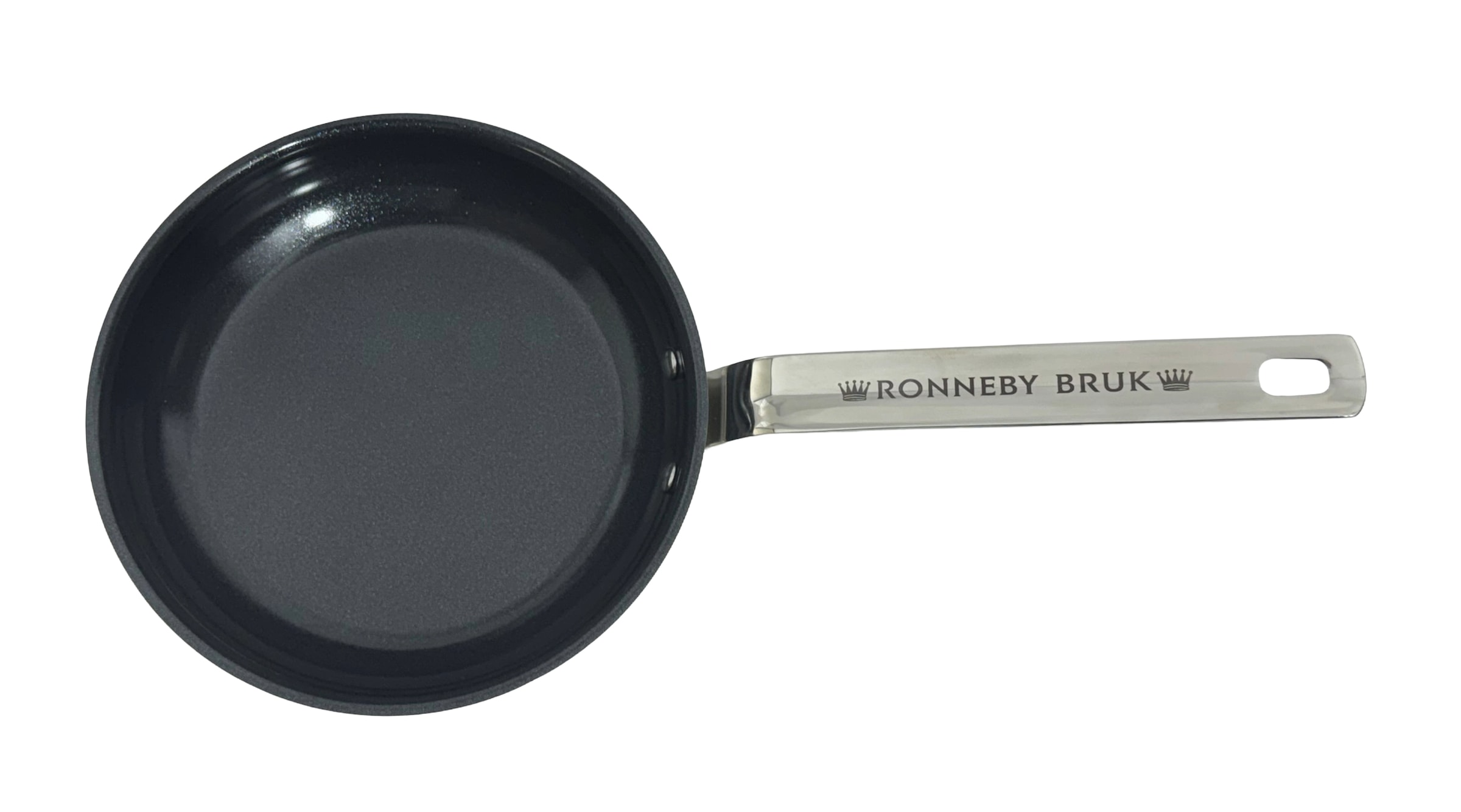 Ronneby Bruk »INOX Keramikbeschichtete Edelstahl-Bratpfanne« Edelstahl 1 tlg. Edelstahl-Aluminium-Edelstahl-Kontruktion