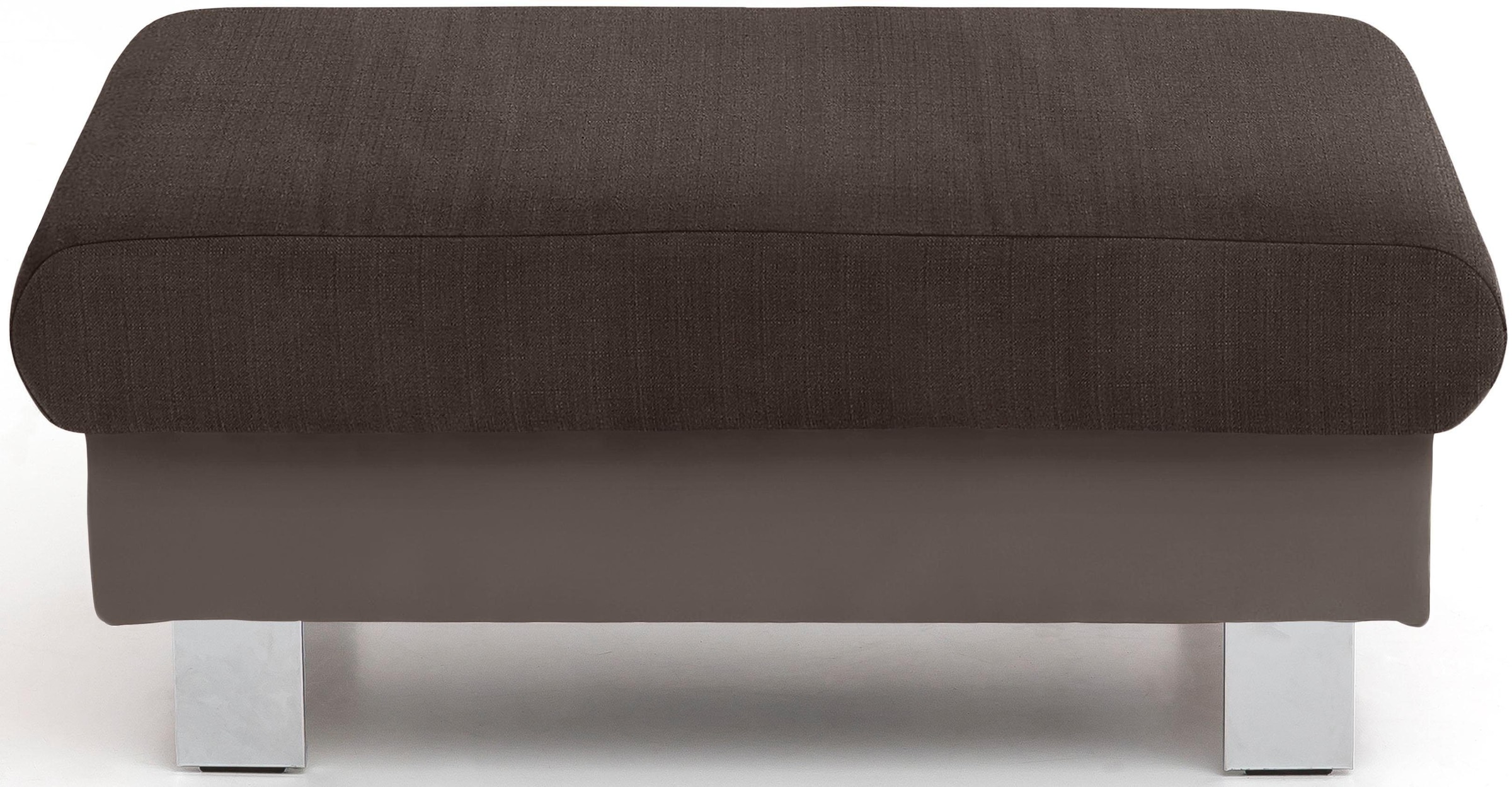 COTTA Polstergarnitur »Komaris L-Form«, (Set), Set bestehend aus: Ecksofa mit Kopfteilverstellung & Hocker