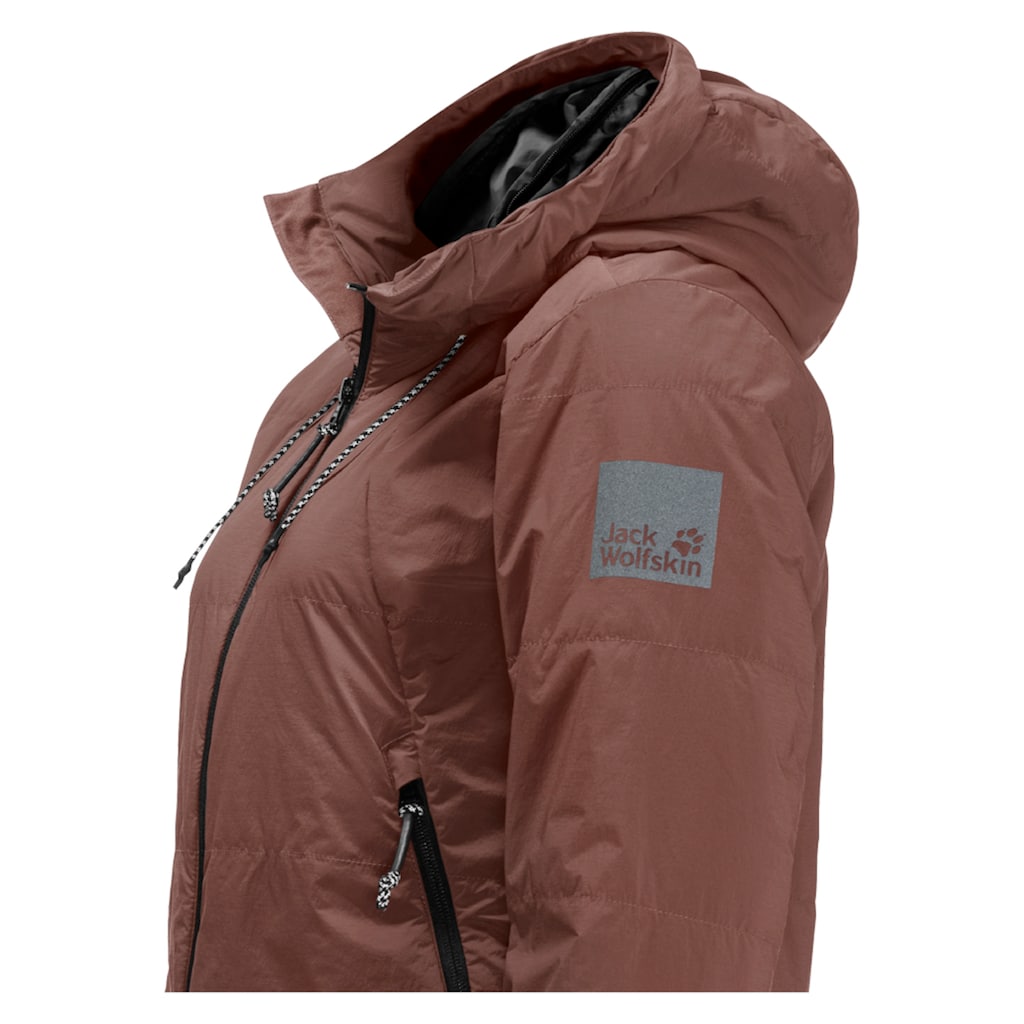 Jack Wolfskin Fahrradjacke »BIKE COMMUTE INS JKT W«, mit Kapuze