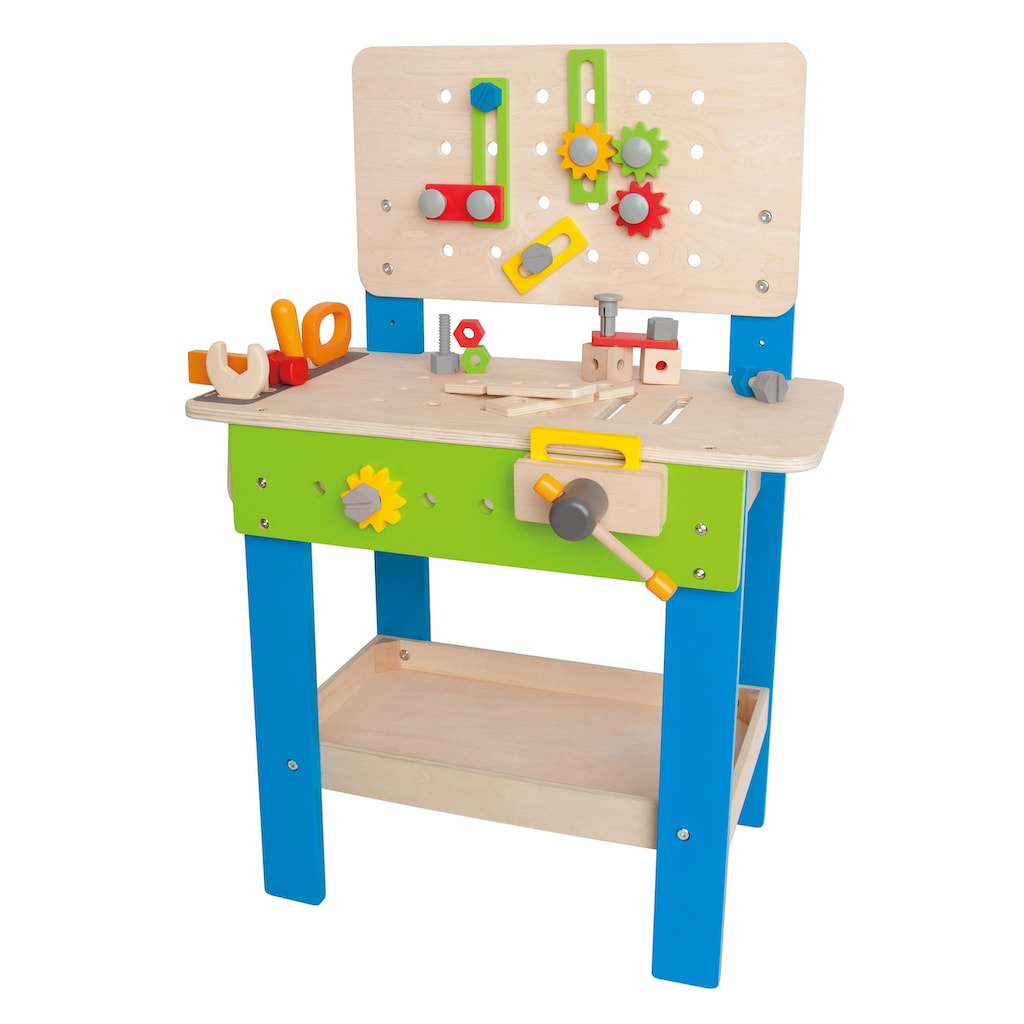 Hape Spielwerkbank »Meister Werkbank (38-tlg.)«