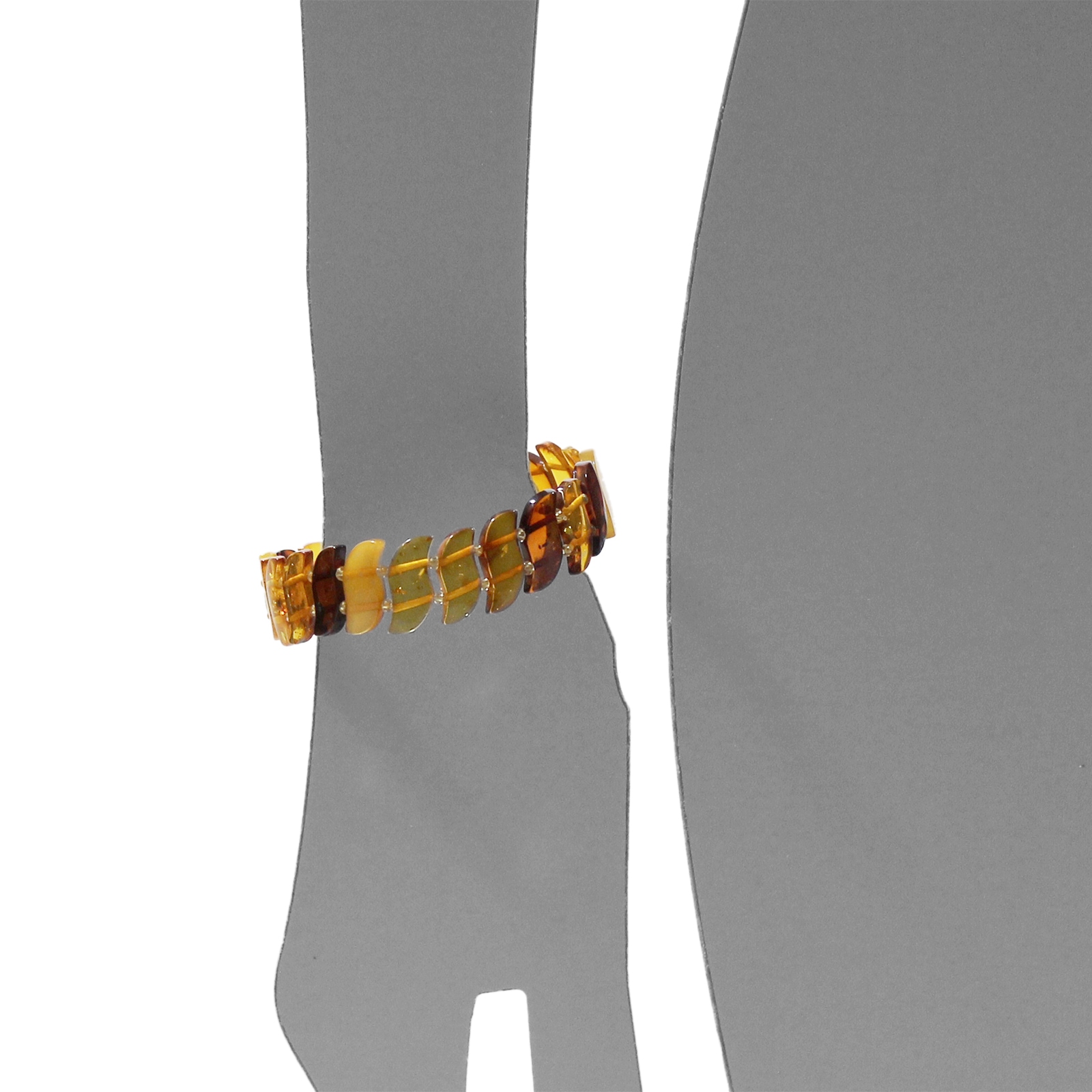 OSTSEE-SCHMUCK Armband »- Uzma - Bernstein -,«