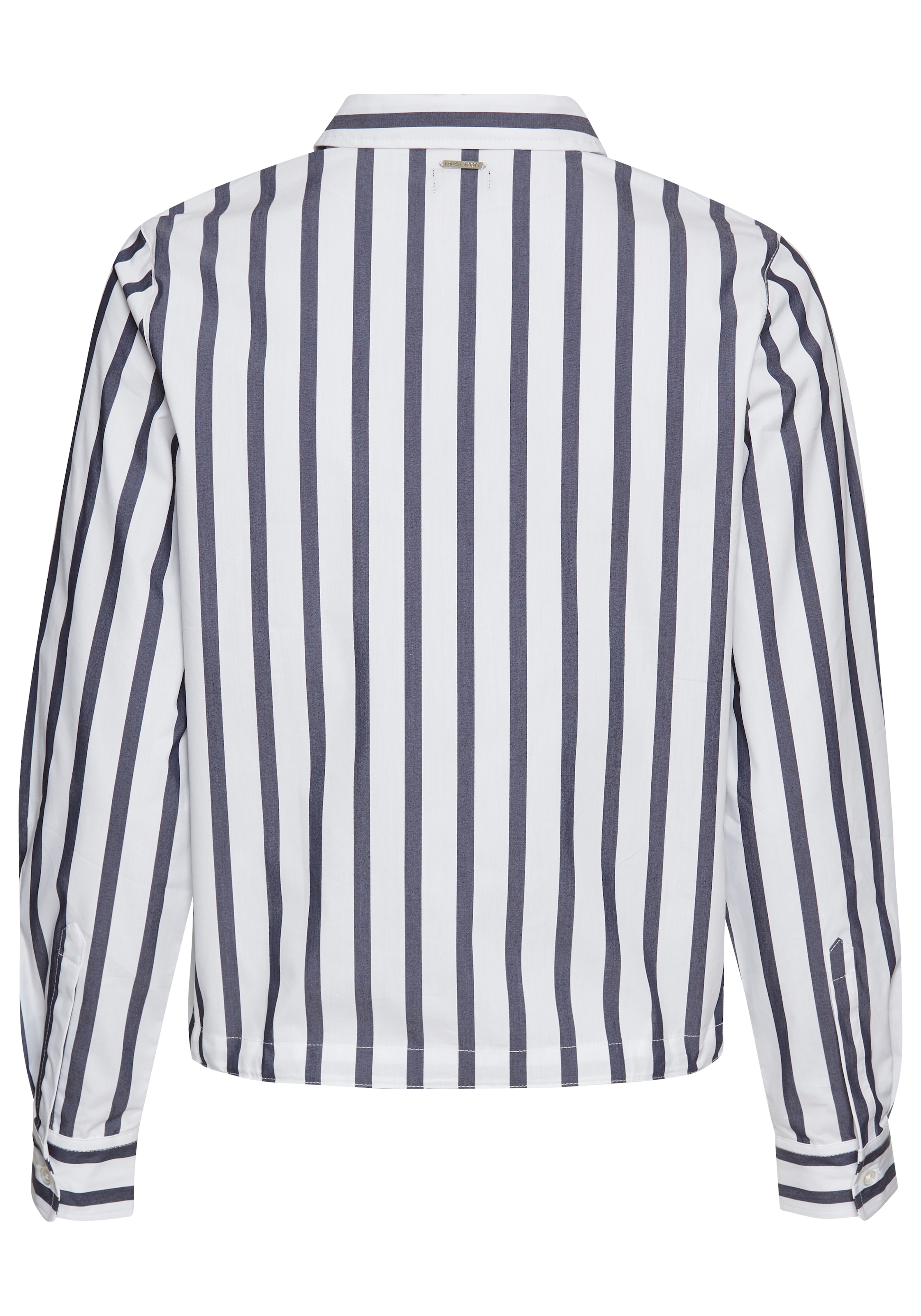 Laura Scott Hemdbluse, in verkürzter Form mit Bindeband
