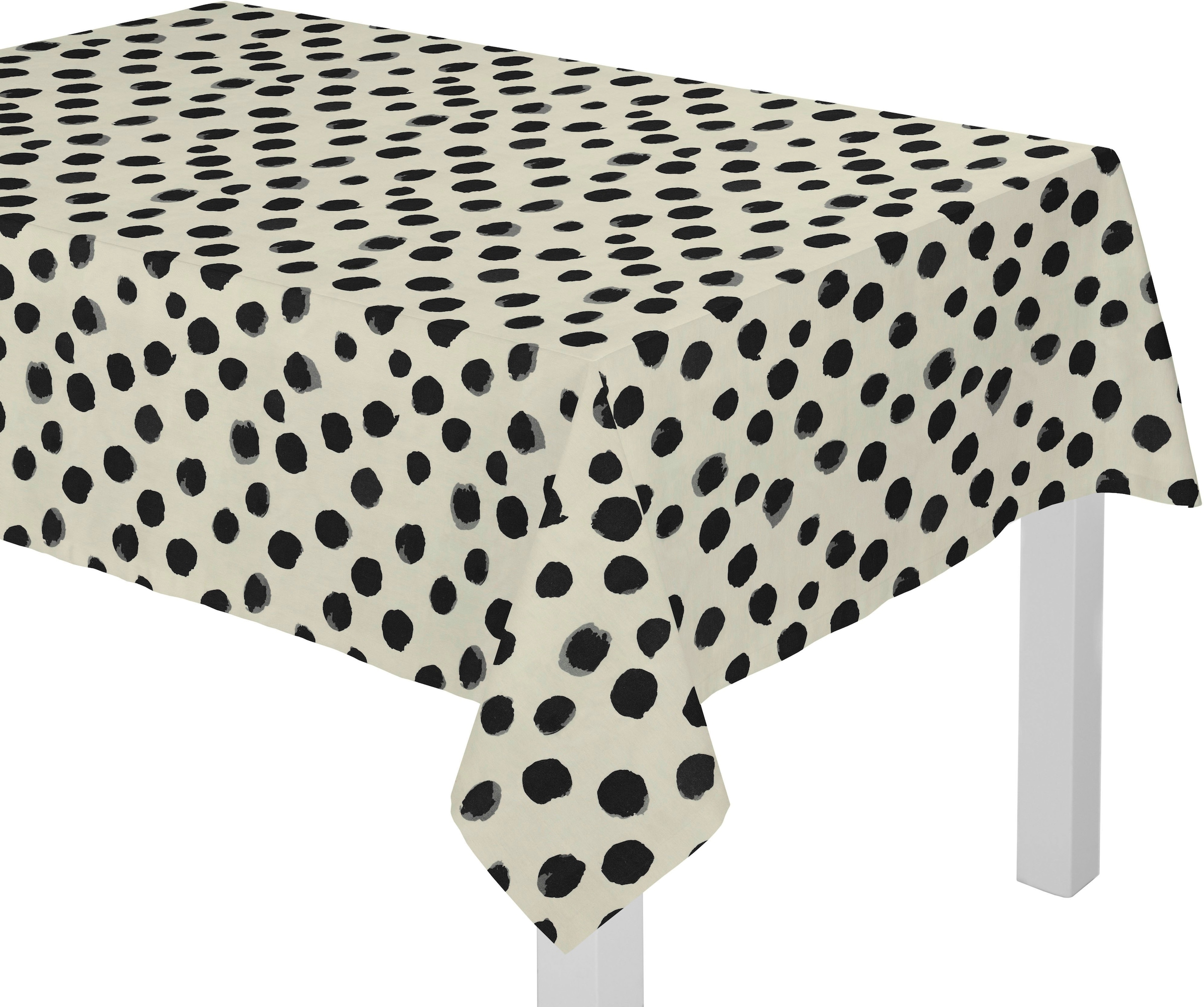 Adam Tischdecke "Dots" aus Leinen und Bio-Baumwolle