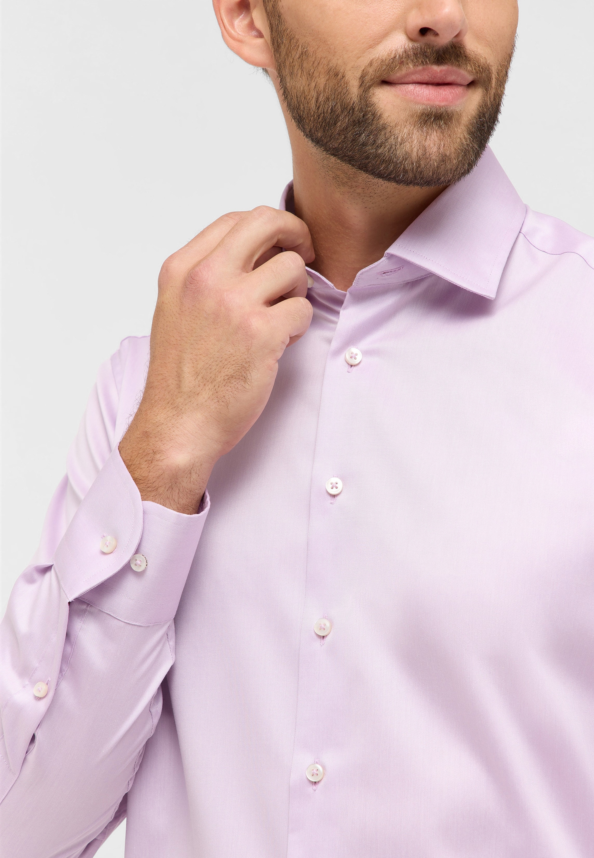 Eterna Langarmhemd »MODERN FIT« NON IRON (bügelfrei)