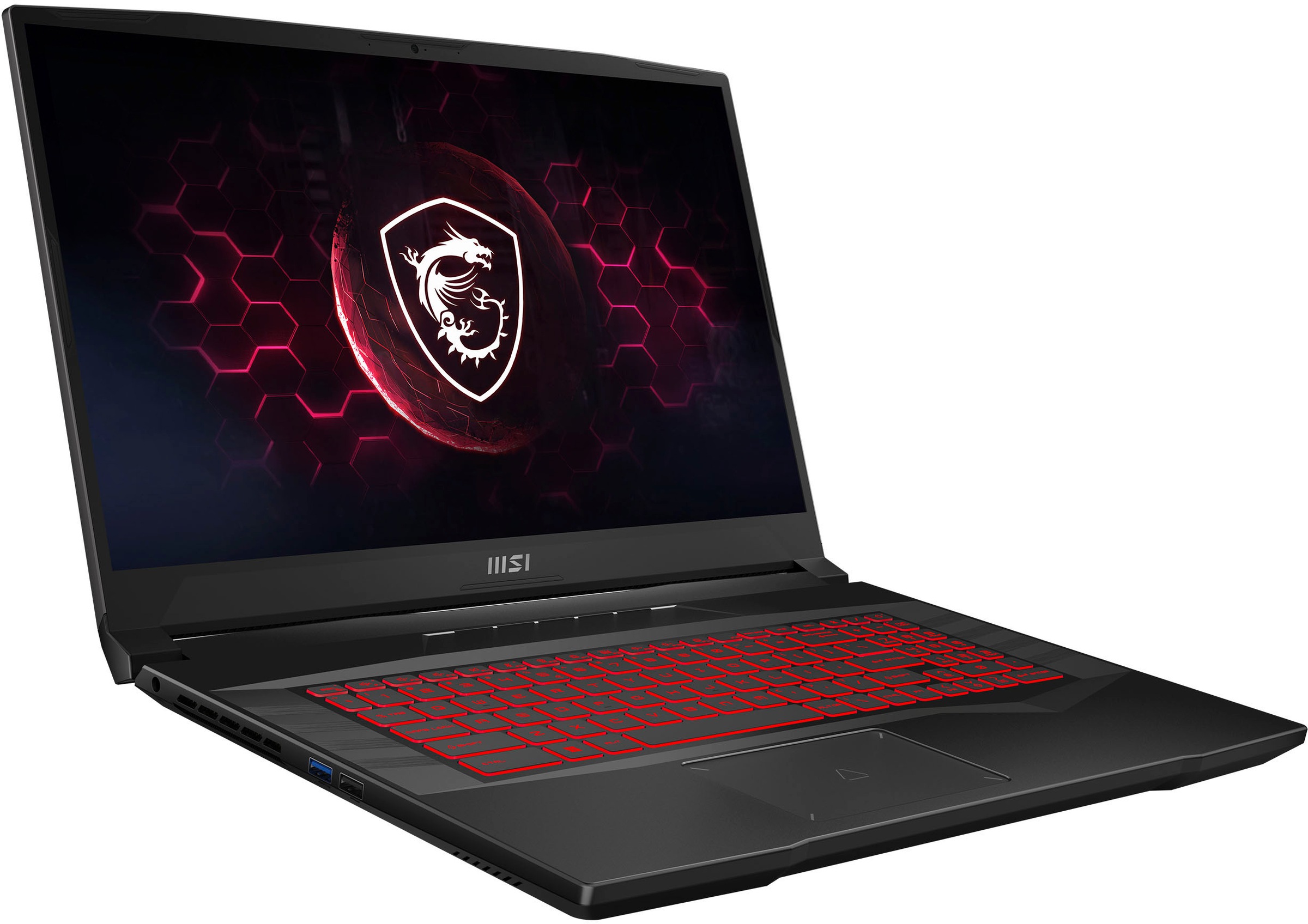 MSI Gaming-Notebook »Pulse GL76 12UCK-427«, 43,9 cm, / 17,3 Zoll, Intel, Core i5, GeForce RTX 3050, 512 GB SSD