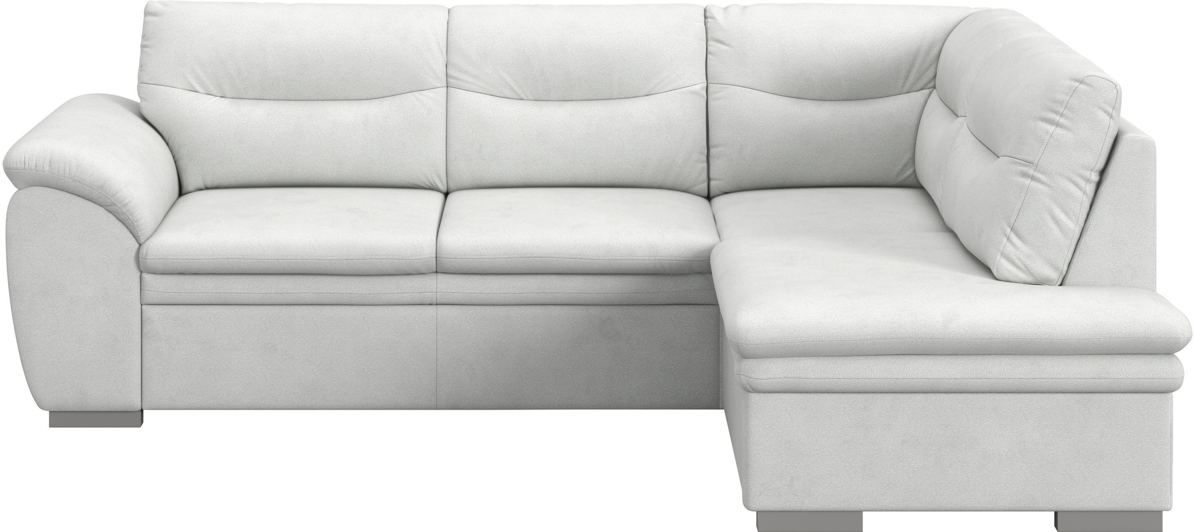 COTTA Ecksofa »Leandra L-Form« wahlweise mit Schlaffunktion & Bettkasten