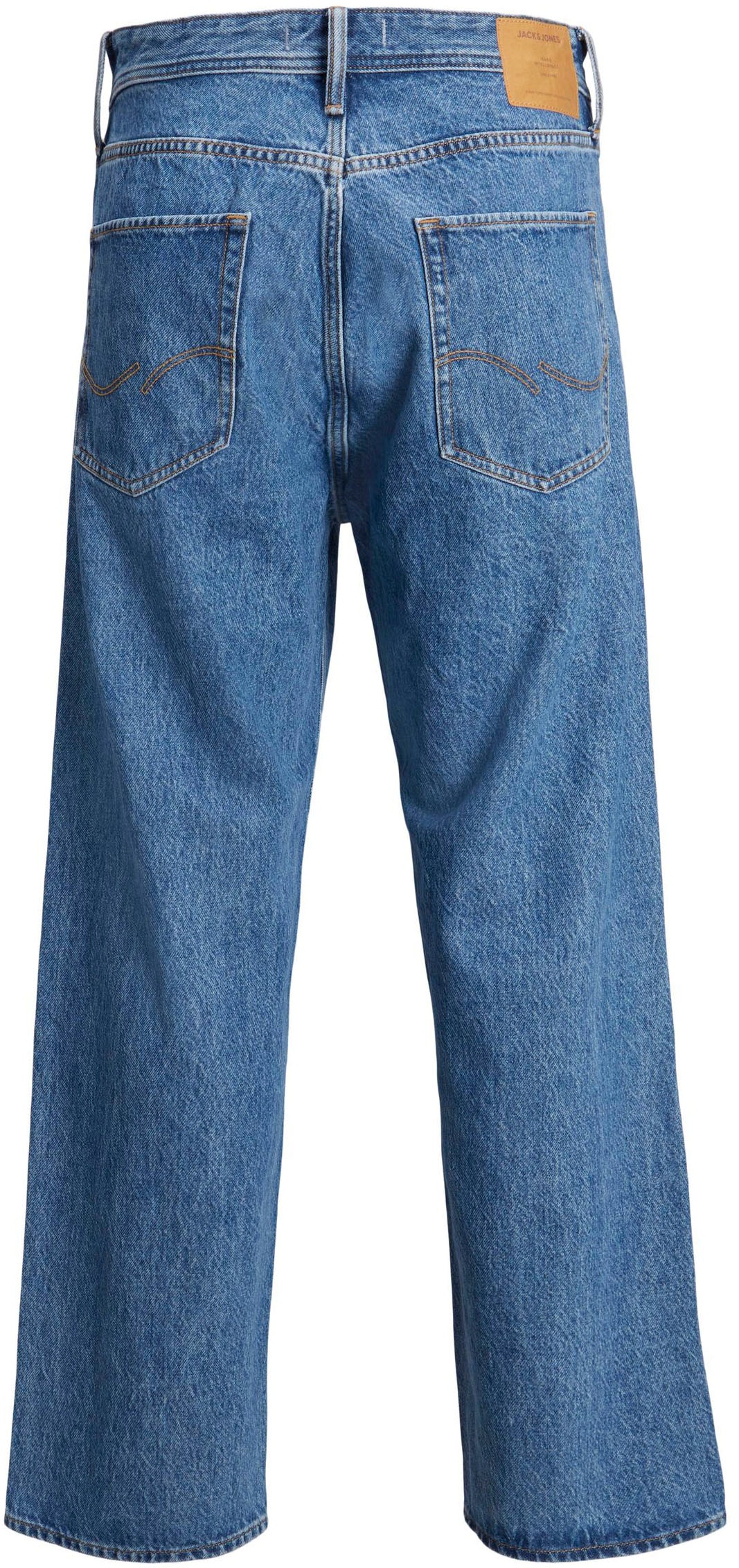 Jack & Jones Relax-fit-Jeans »JJIALEX mit cleanem Look und Taschenvielfalt«, mit Gürtelschlaufen