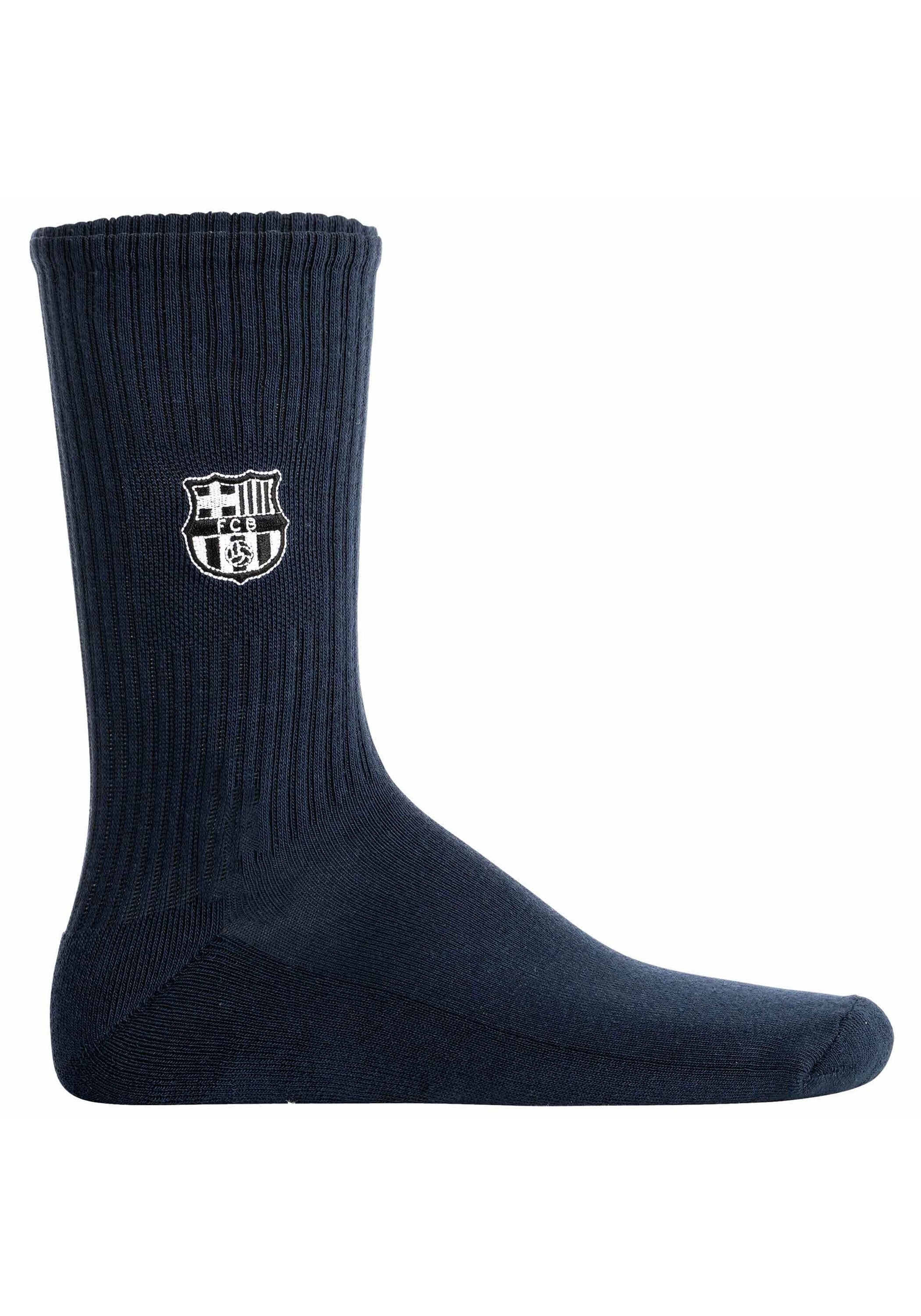 FC Barcelona Kurzsocken »Socken FCB Crew Socks 5-Pack Embroidery 5er Pack« 5 Paar tlg.