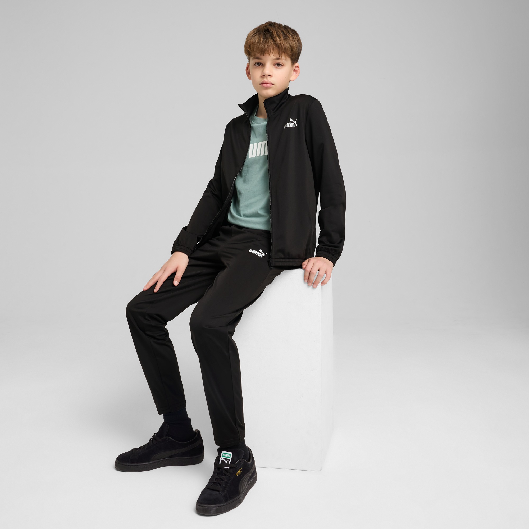 PUMA Trainingsanzug »POLY SUIT B«, (2 tlg.)