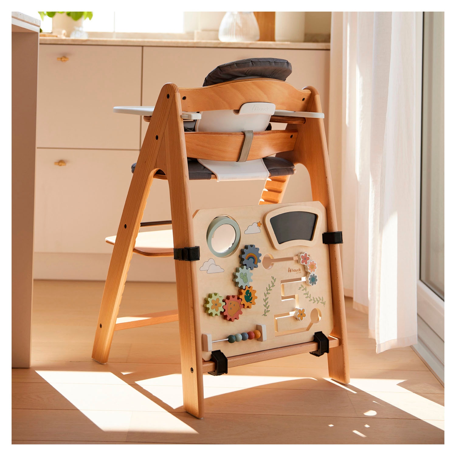 Hauck Motorikbrett »Highchair Play Board«, FSC® - schützt Wald - weltweit; für Hochstühle Alpha+, Beta+, Arketa