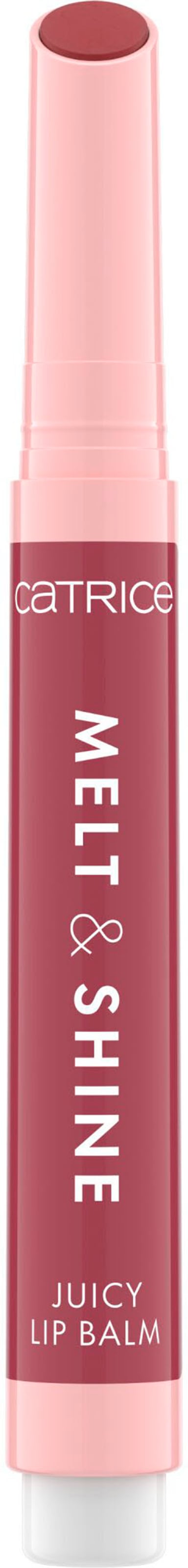 Catrice Lippenbalsam »Melt & Shine Juicy Lip Balm«, (Packung, 3 tlg.)