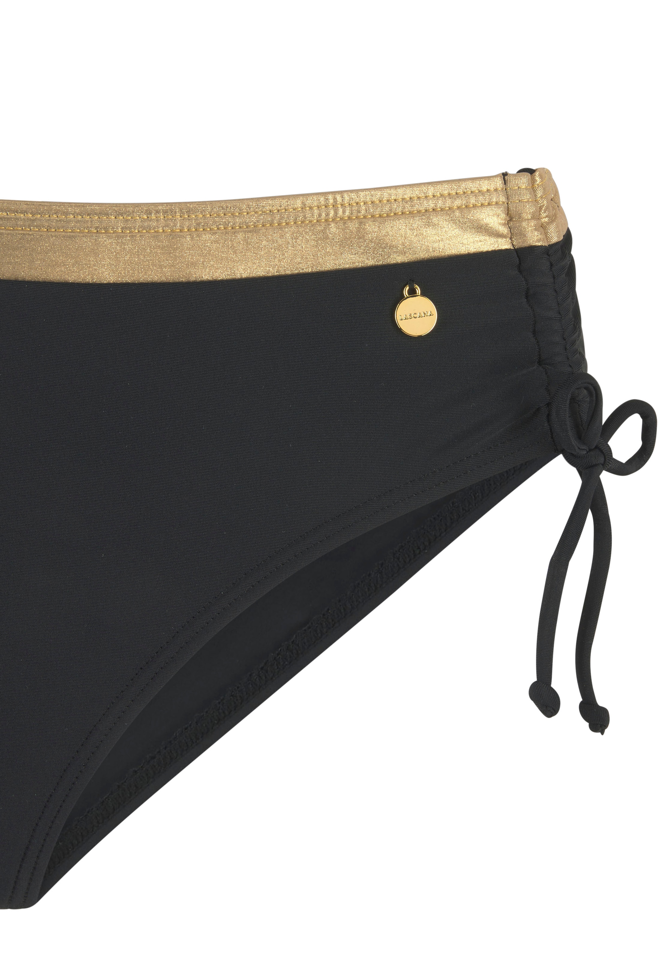 LASCANA Bikini-Hose »Elodie«, mit trendigem Materialeinsatz