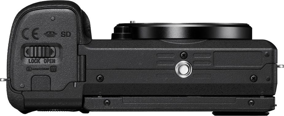 Sony Systemkamera »ILCE-6400B - Alpha 6400 E-Mount«, 24,2 MP, 4K Video, 180° Klapp-Display, NFC, nur Gehäuse