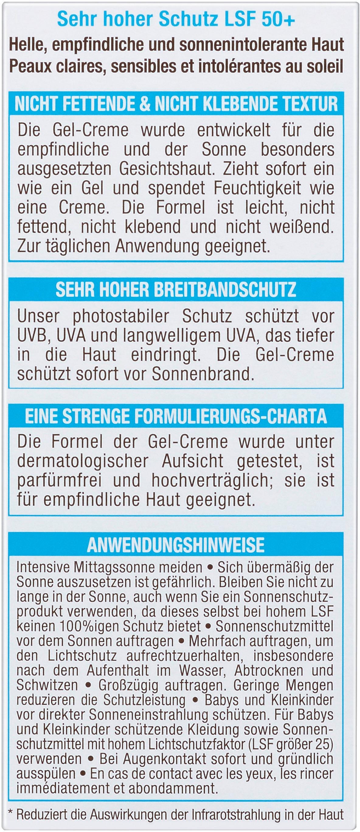 GARNIER Sonnenschutzcreme »Ambre expert+ Solaire LSF Sensitive bei 50+«