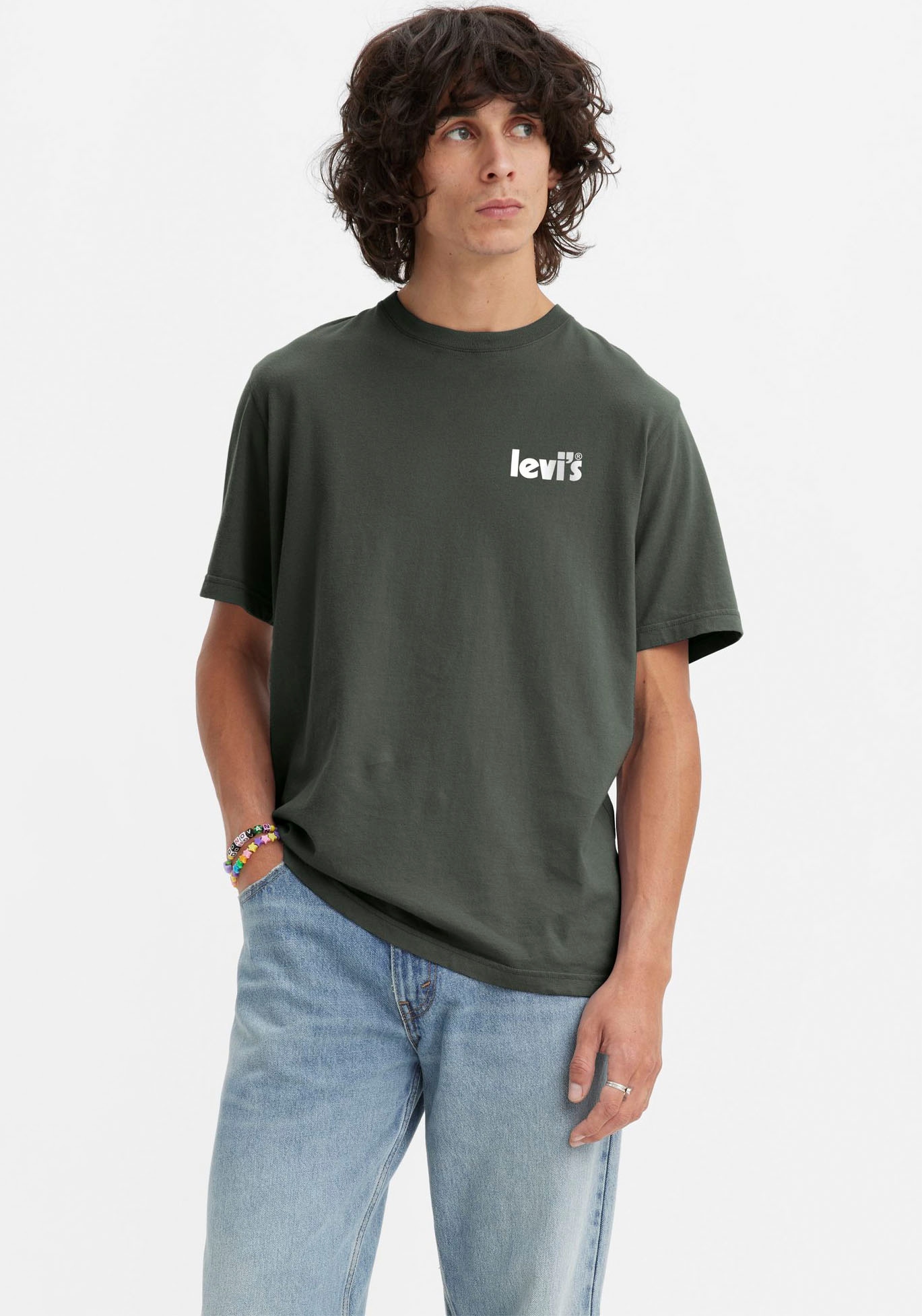 T-Shirt FIT mit ♕ bei TEE«, »RELAXED Markenlogo-Aufdruck Levi\'s®