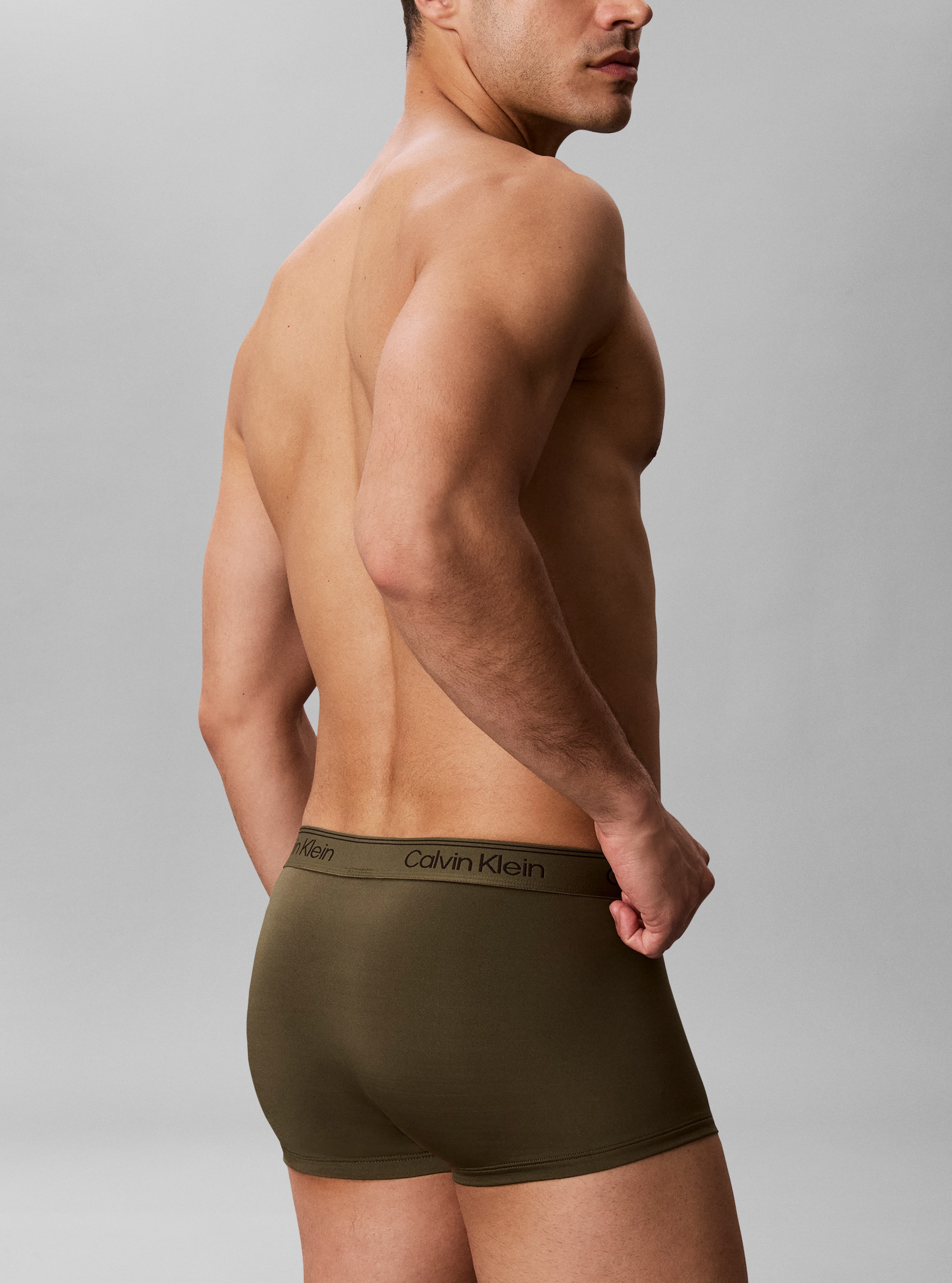 Calvin Klein Underwear Trunk »LOW RISE TRUNK 5PK« Packung, 5er-Pack, 5 Stk. Mit elastischem Bund
