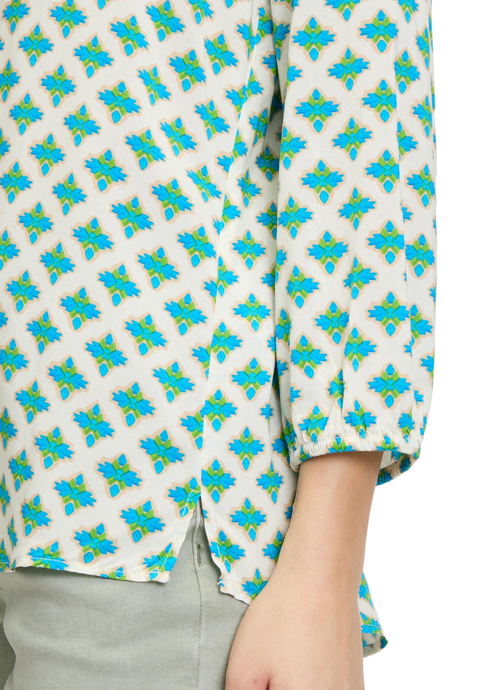 Cartoon Klassische Bluse »Blusenshirt mit Muster«