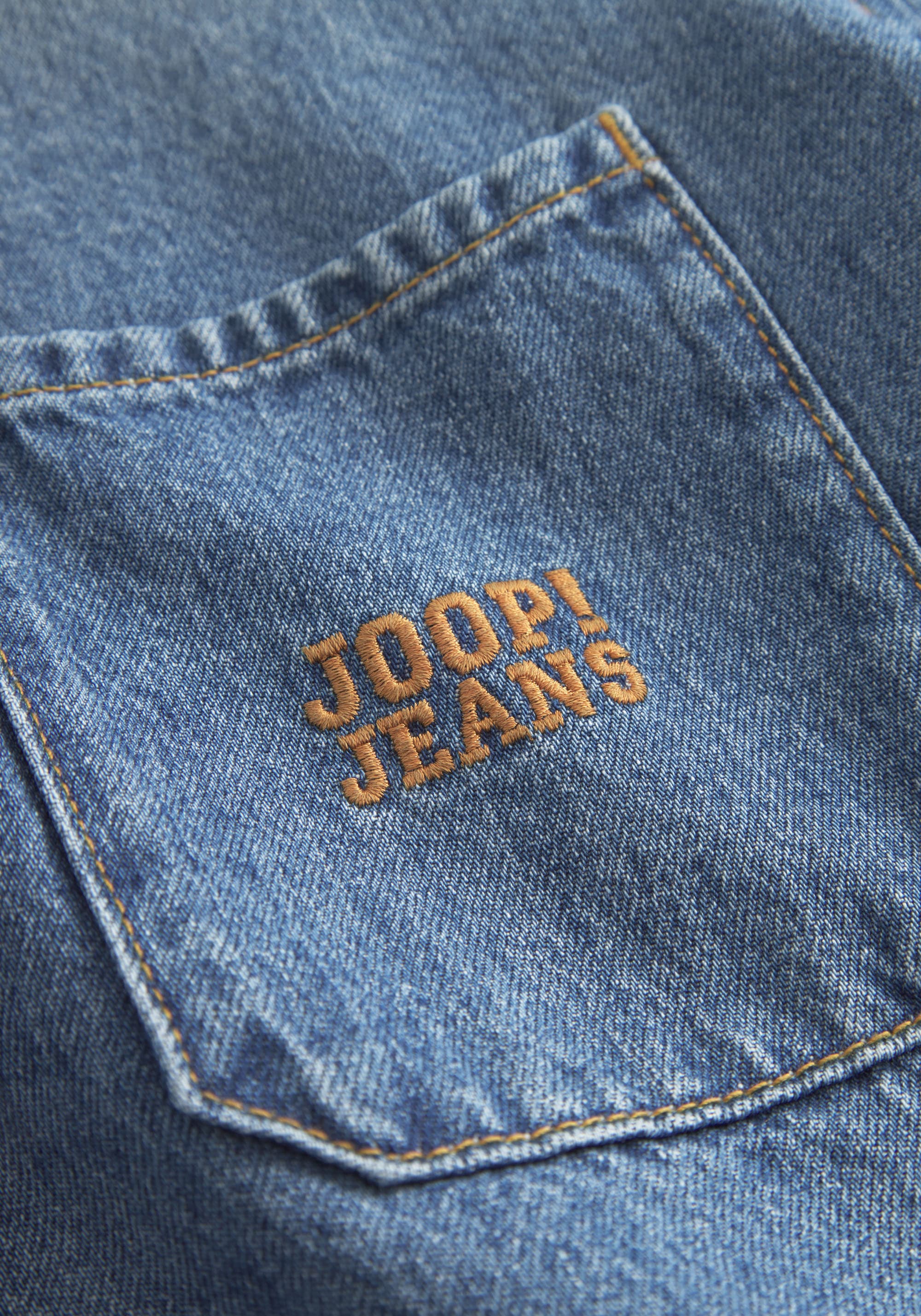 Joop Jeans Jeansbluse »Udela«, mit bestickter Ziertasche
