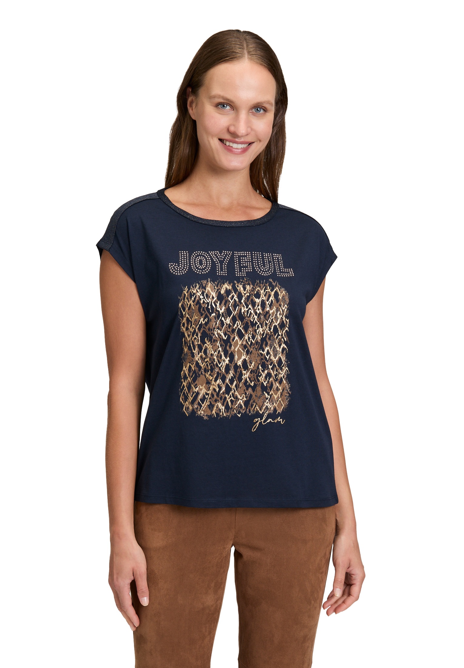 Betty Barclay Kurzarmshirt »Blusenshirt mit U-Boot-Ausschnitt«