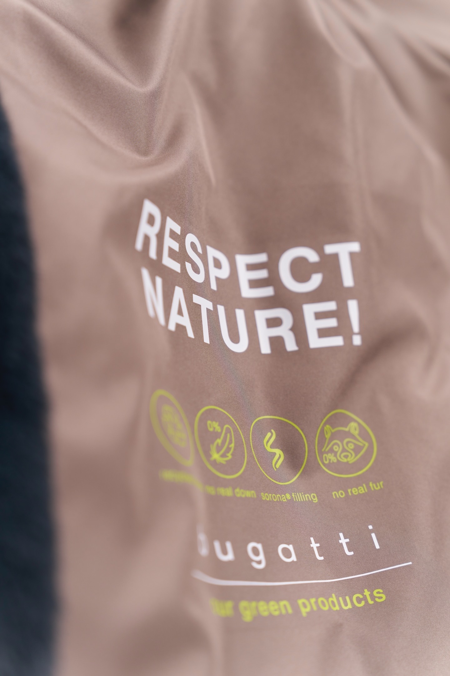 bugatti Kurzmantel, mit abtrennbarer Kapuze