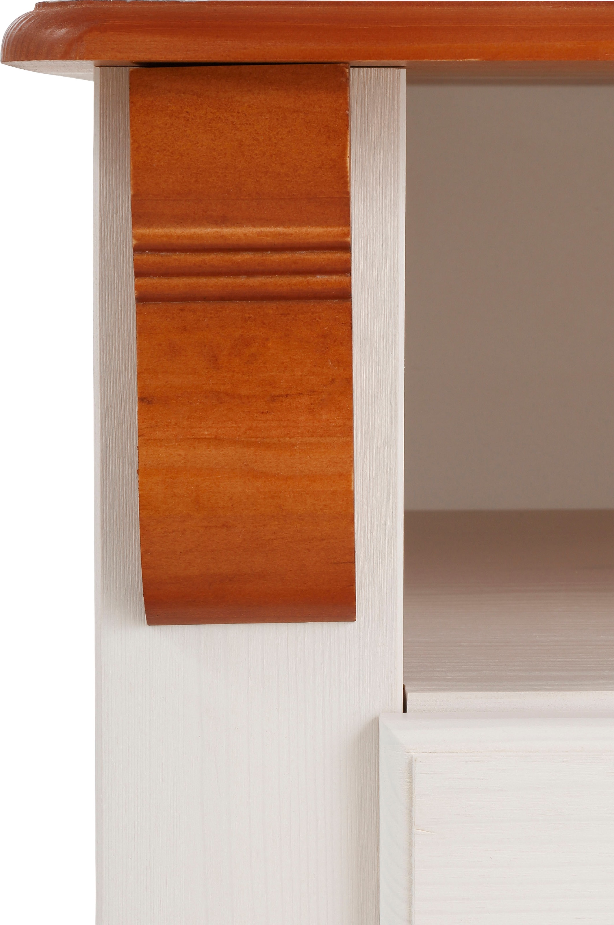 Home affaire TV-Board »Adele«, Breite 120 cm, mit Schublade, aus massiver Kiefer, FSC®