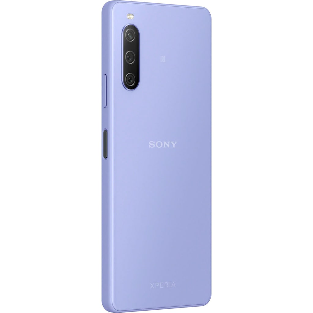 Sony Smartphone »Xperia 10 IV«, lavendel, 15,24 cm/6 Zoll, 128 GB Speicherplatz, 8 MP Kamera