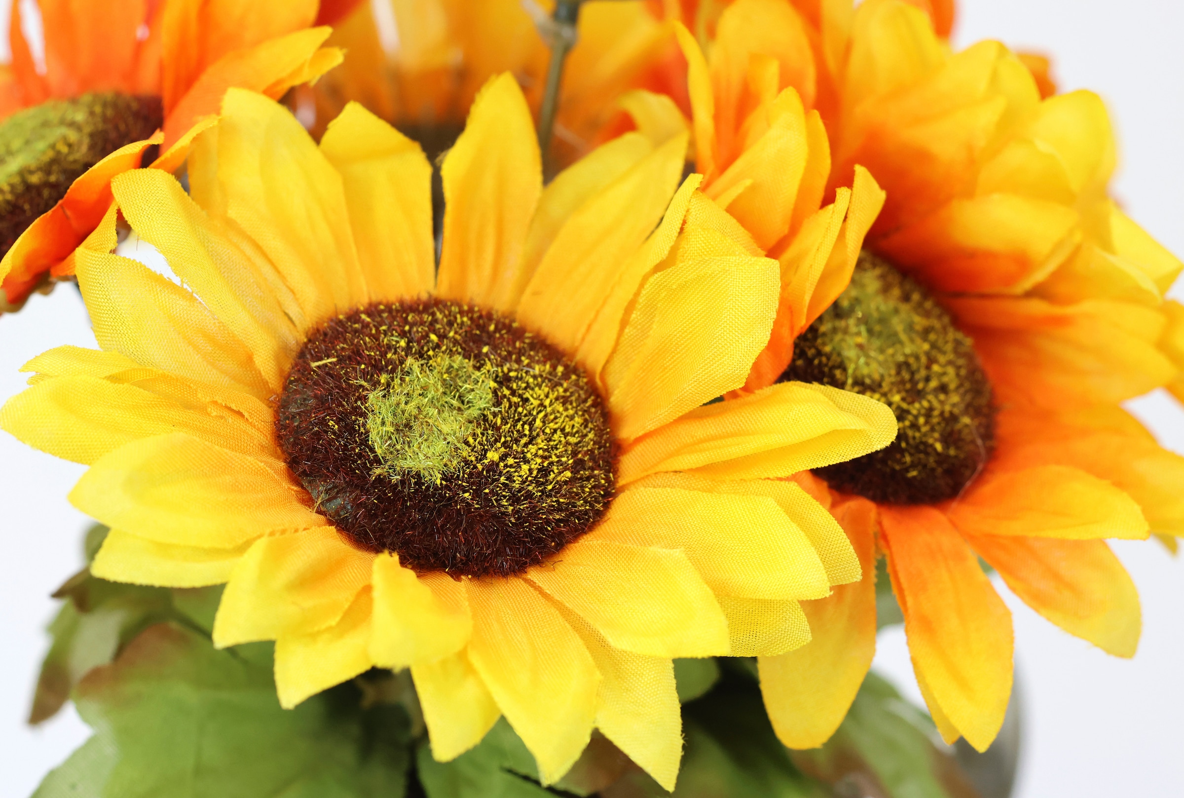I.GE.A. Kunstblume »Sonnenblumen in Gießkanne« Herbstgesteck Herbstliche Blumen