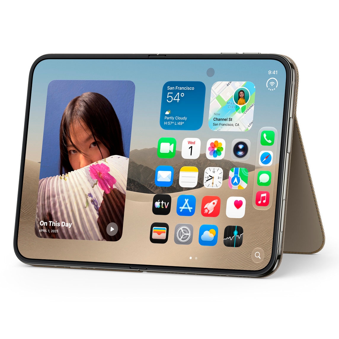 Apple Smartphone-Hülle »iPhone Duo Folio mit Standfuß« Smartphones