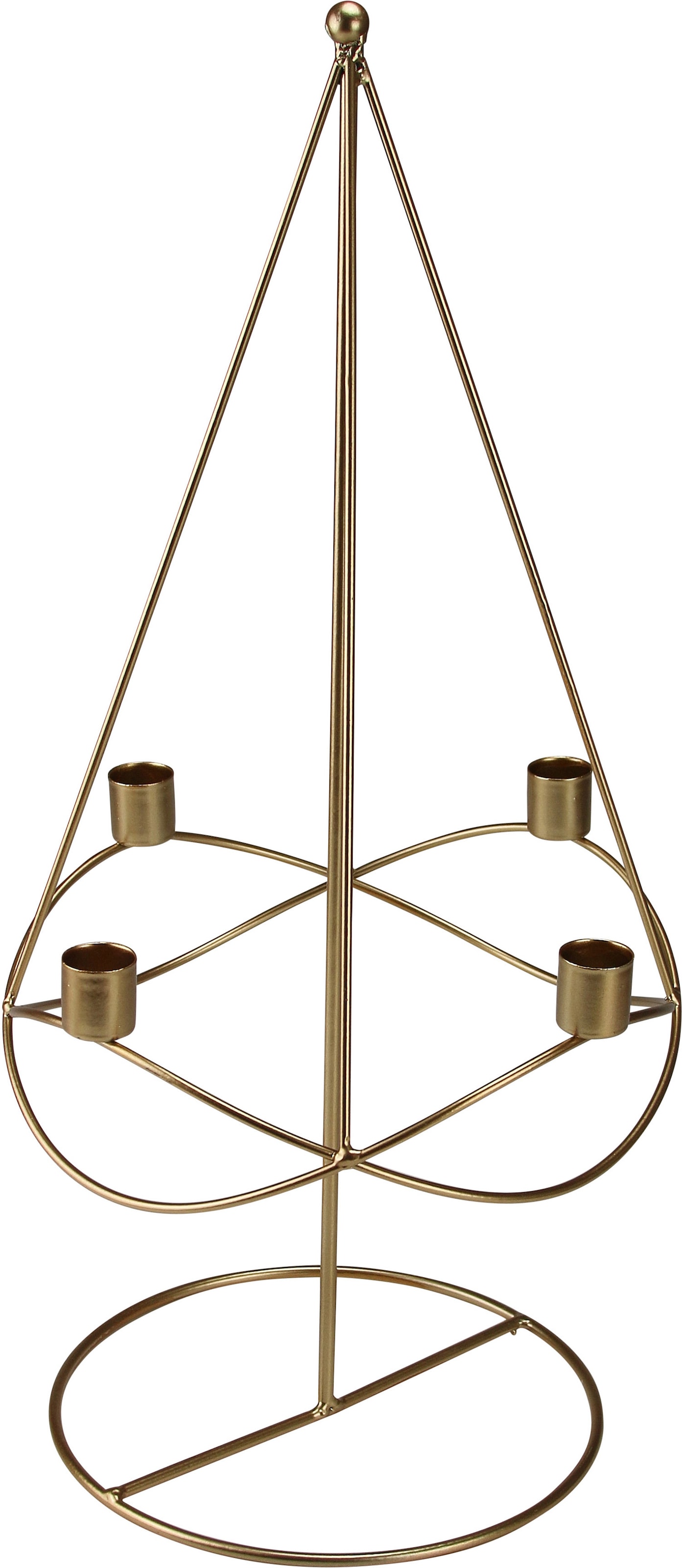 AM Design Adventsleuchter »Weihnachtsdeko«, Höhe kaufen 49,5 Metall, bequem Kerzenleuchter, ca. aus cm