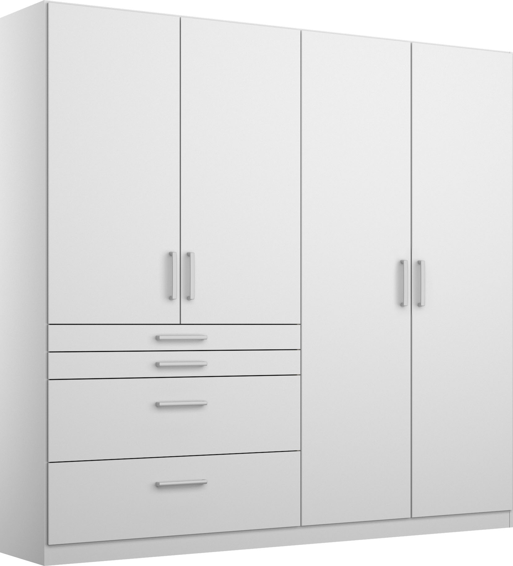 rauch Schrank-Set »Kleiderschrank Schrank Garderobe Garderobenschrank Eckschrank HOMBURG«, viel Stauraum, oberer Schubkasten mit Einteilung MADE IN GERMANY