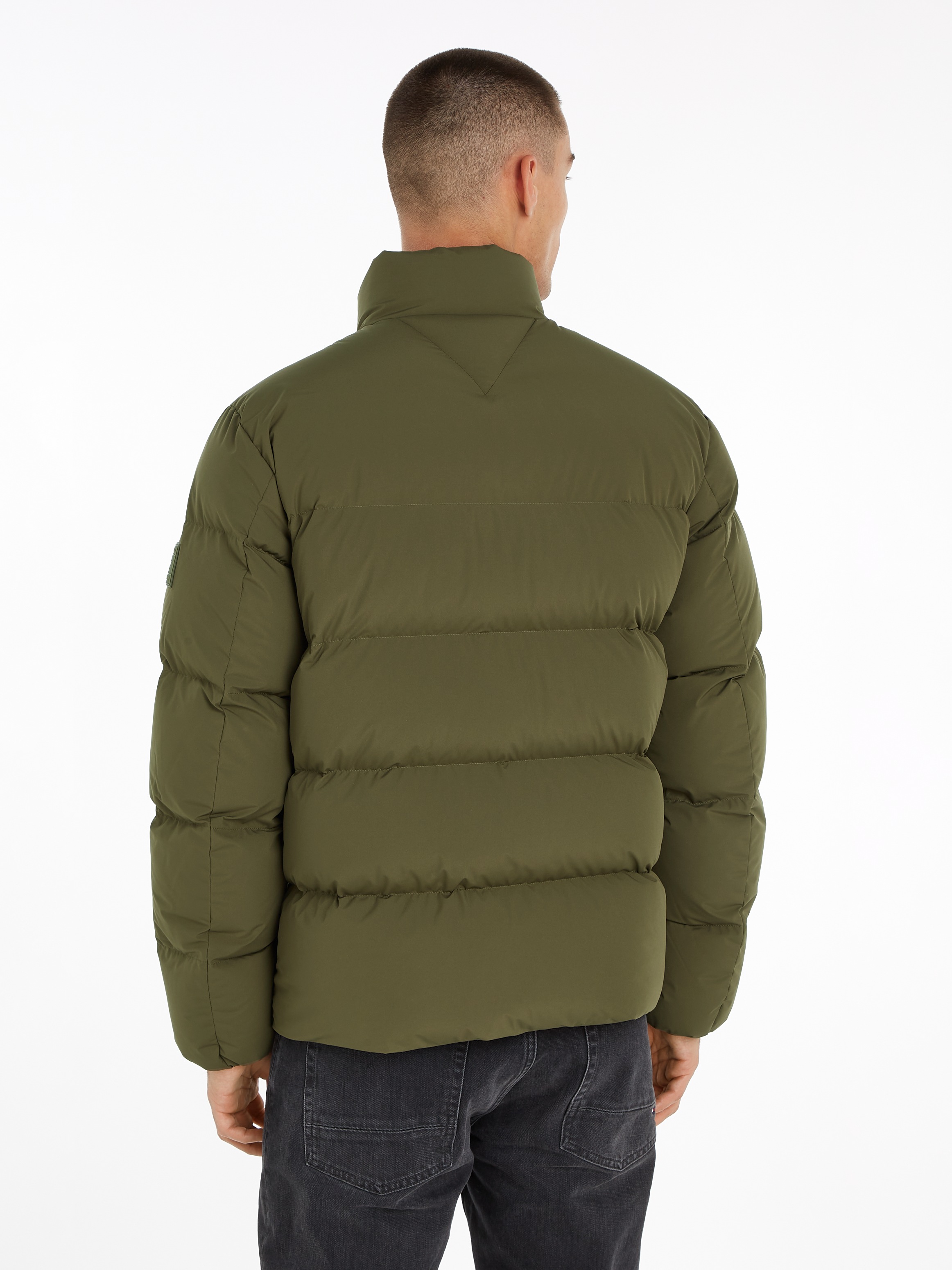 Tommy Hilfiger Steppjacke »DOWN PUFFER JACKET«, ohne Kapuze