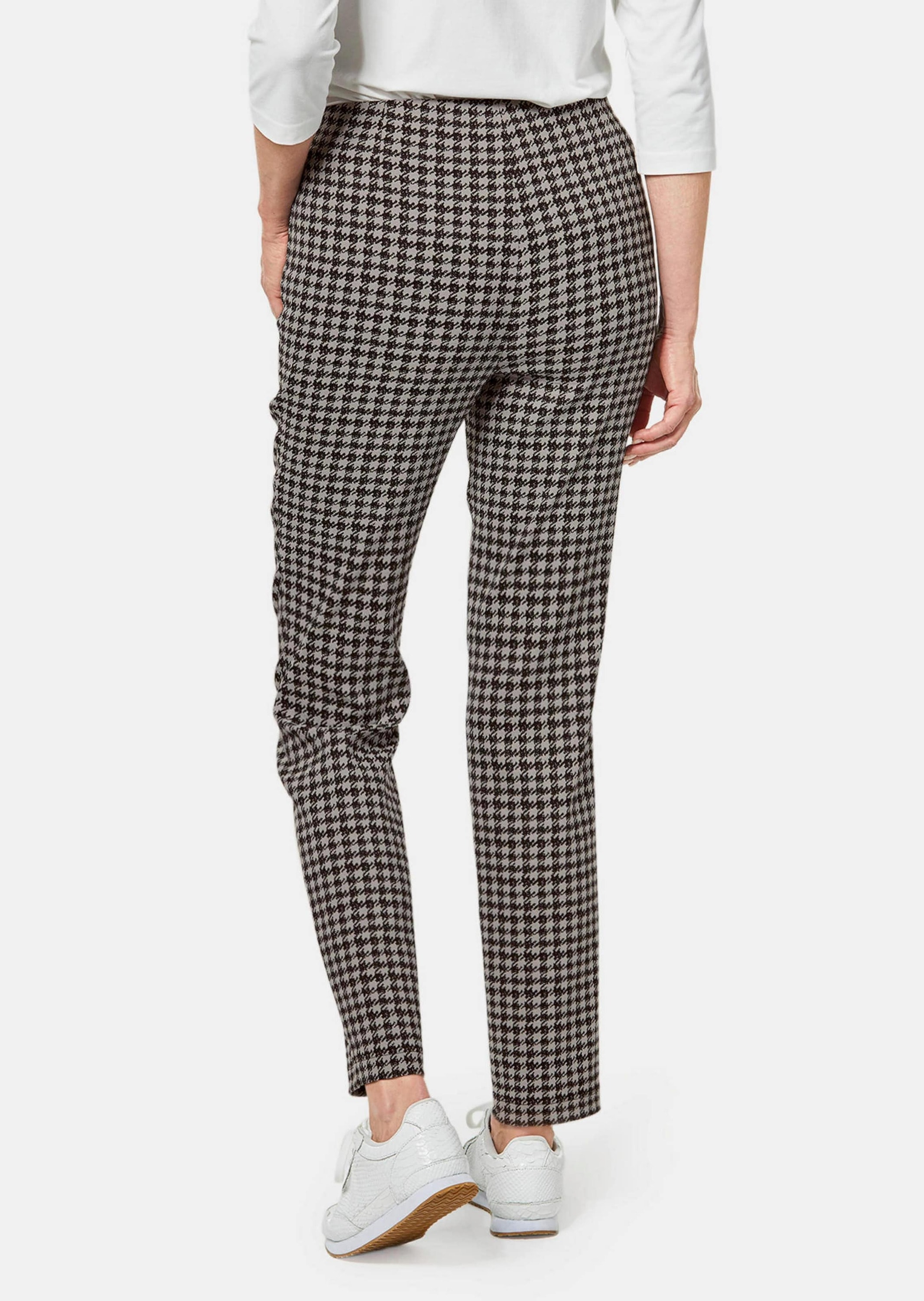GOLDNER 2-in-1-Hose »Hose Kurzgröße - Hahnentritthose Louisa«