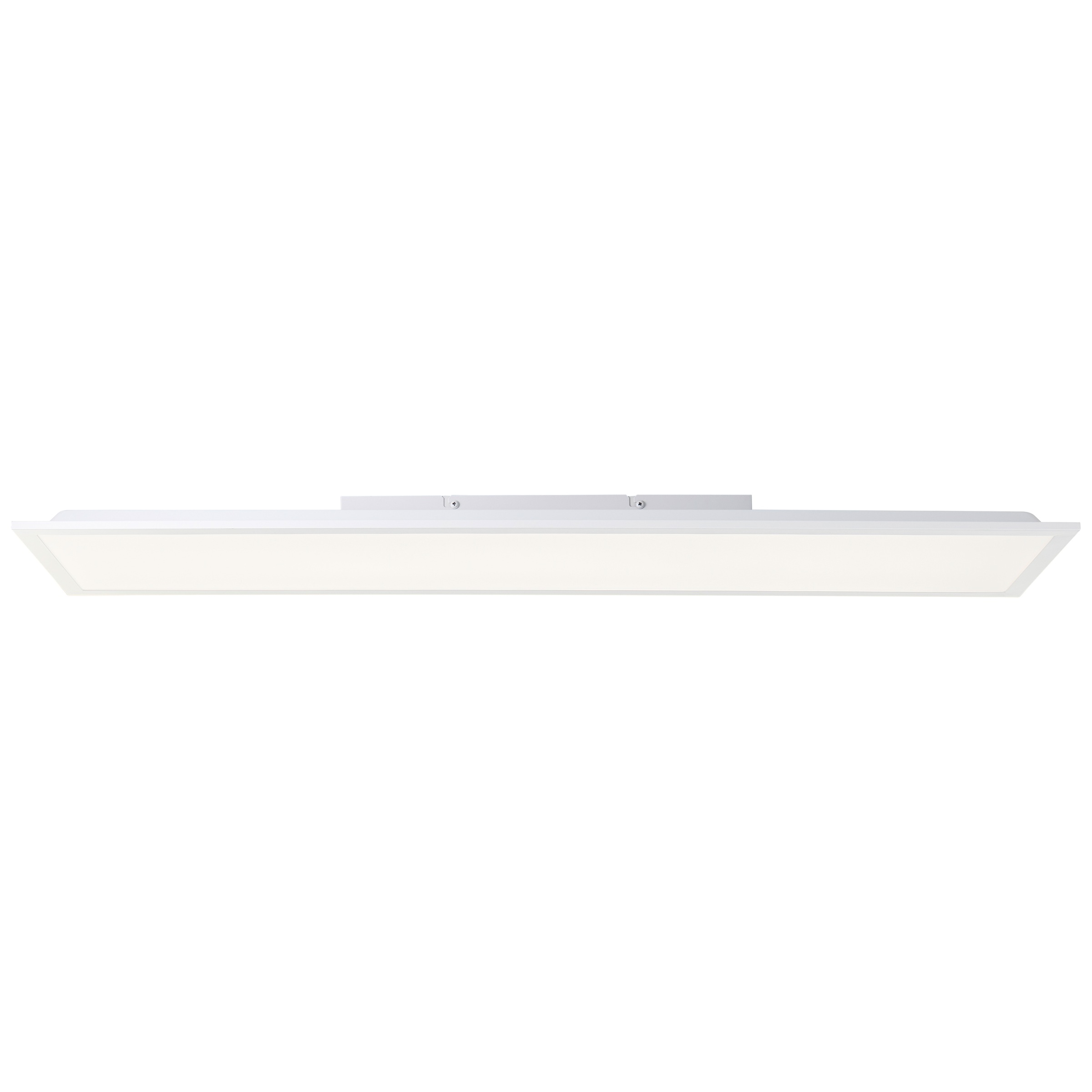 BreLight LED Panel »Briston«, LED Deckenaufbau-Paneel, 100 x 25 cm, 2700 lm, 4000 K, Aluminium, weiß