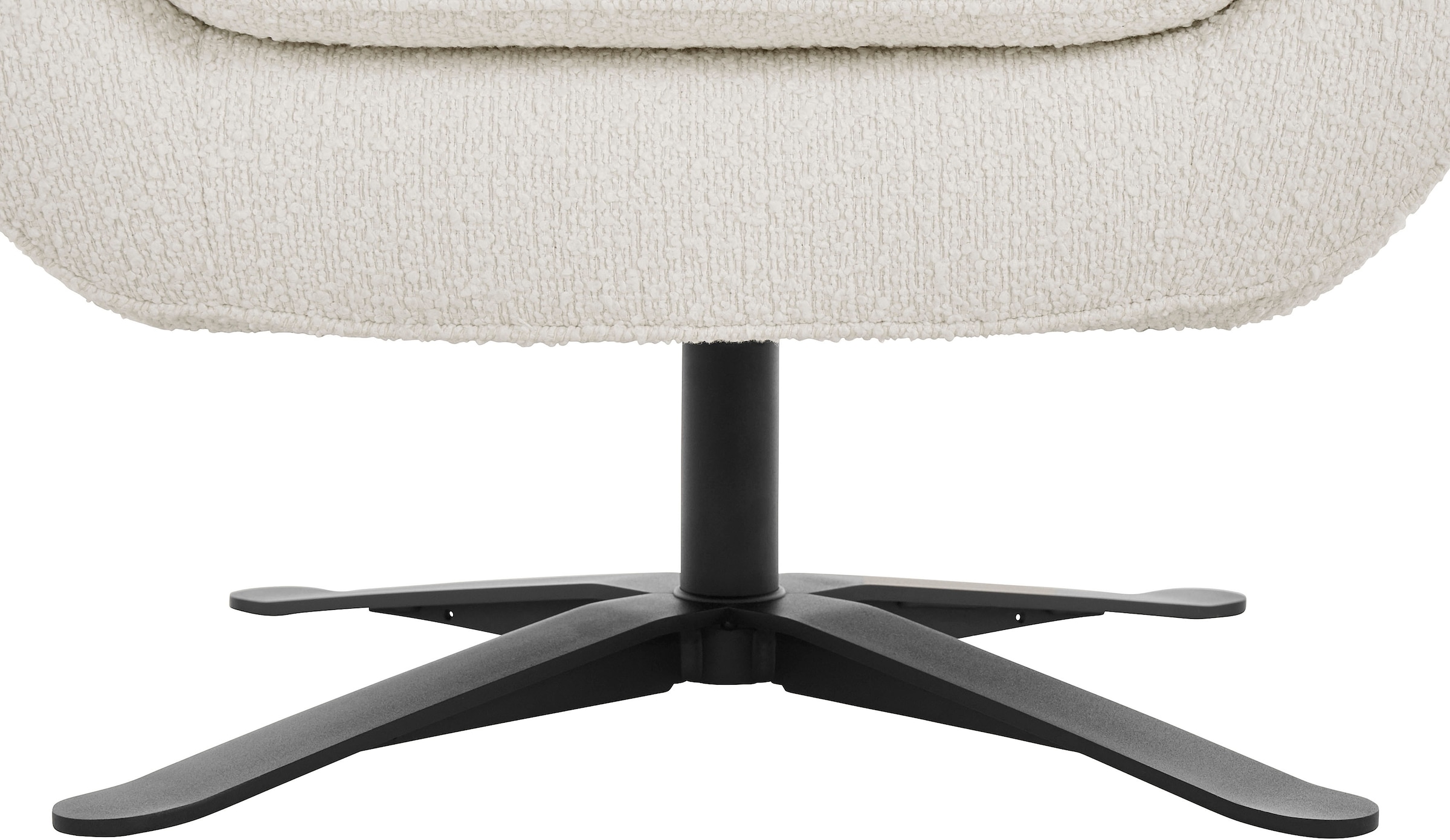 andas Drehsessel »Stavre, Loungesessel mit Drehfunktion«, in moderner Optik, mit elegantem Drehfuß
