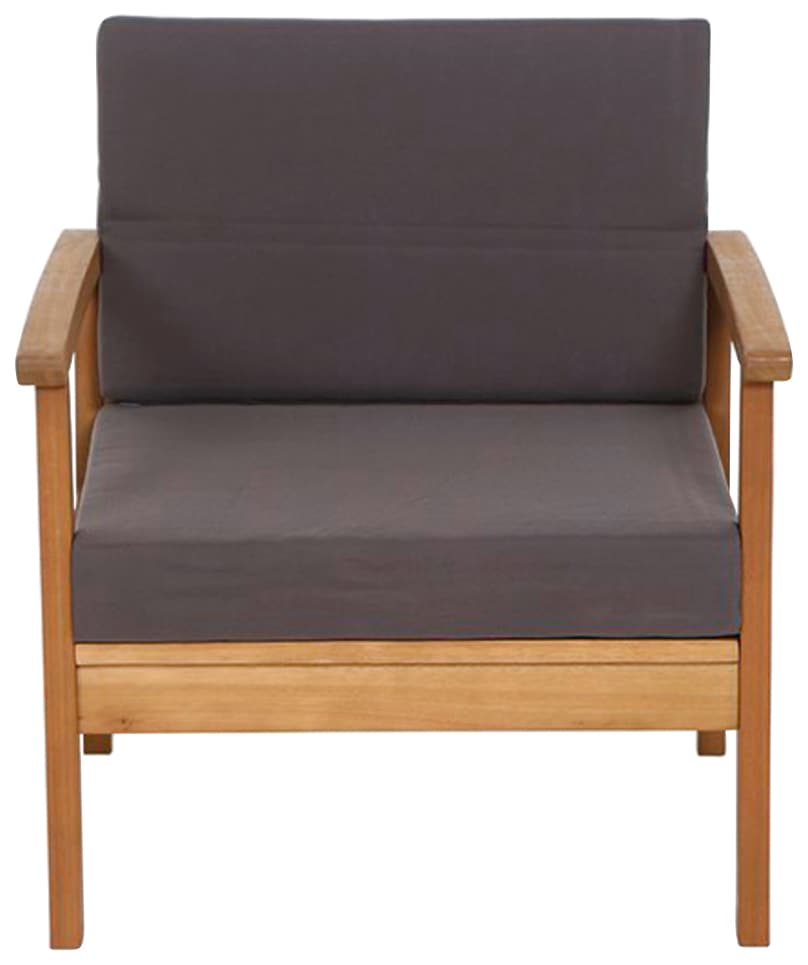 Siena Garden Gartenlounge-Set »Tavira«, (2x Sessel, 1x 2er-Sofa, 1x Tisch), Eukalyptus FSC 100%, inkl. Kissen