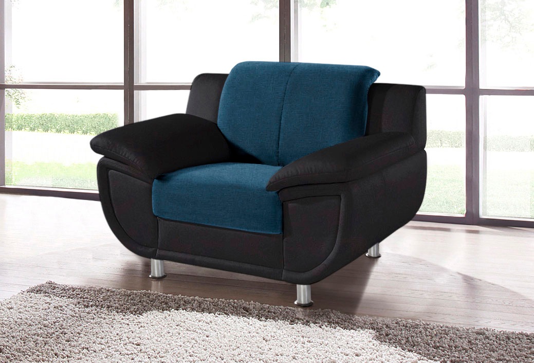 TRENDMANUFAKTUR Sessel »Rondo 3, Loungesessel« wahlweise mit komfortablem Federkern, mit extra breiten Armlehnen