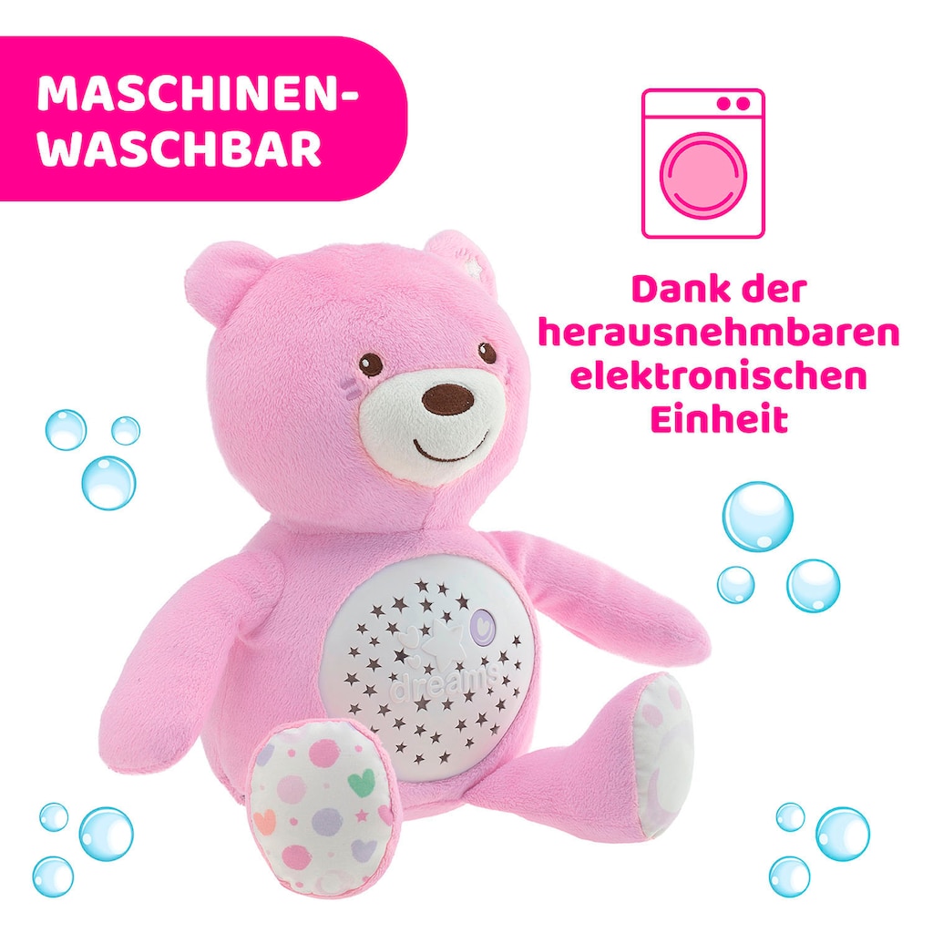 Chicco Kuscheltier »First Dreams Baby Bär, Rosa«