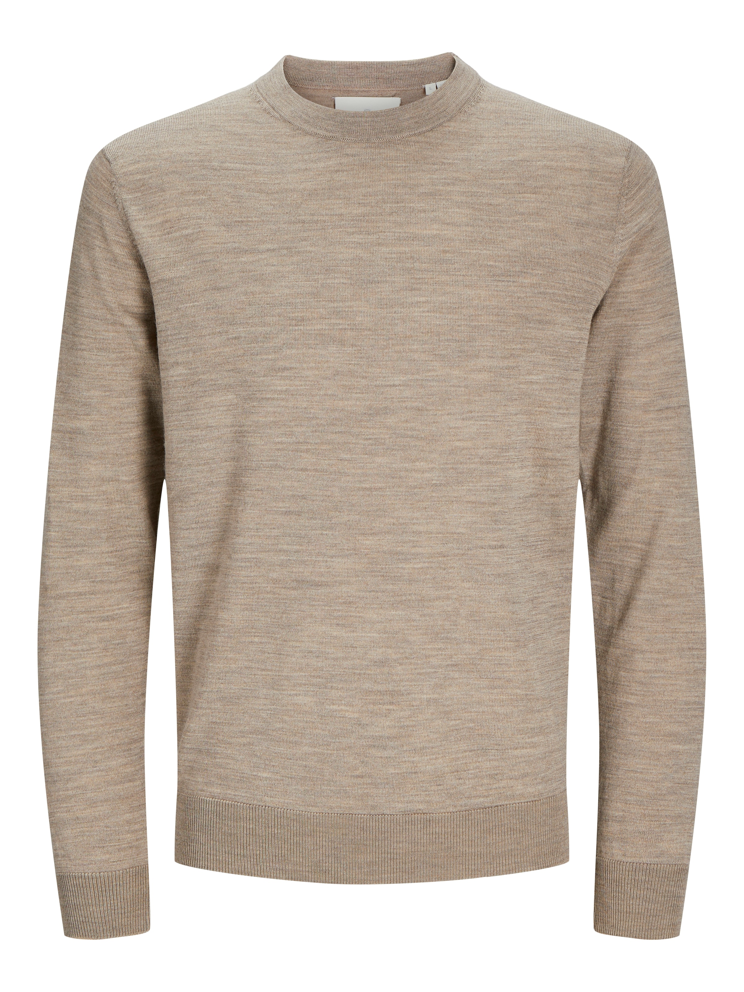 Jack & Jones Rundhalspullover »JPRBLAMARK MERINO KNIT CREW NECK LN«