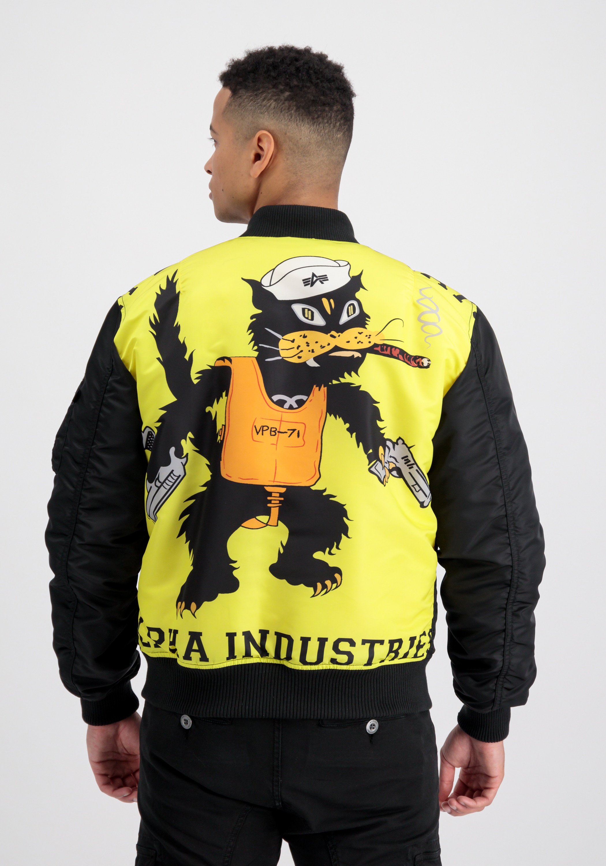 Alpha Industries Bomberjacke »Alpha Industries Men - Bomber Jackets MA-1 VF Fighter Squadron«