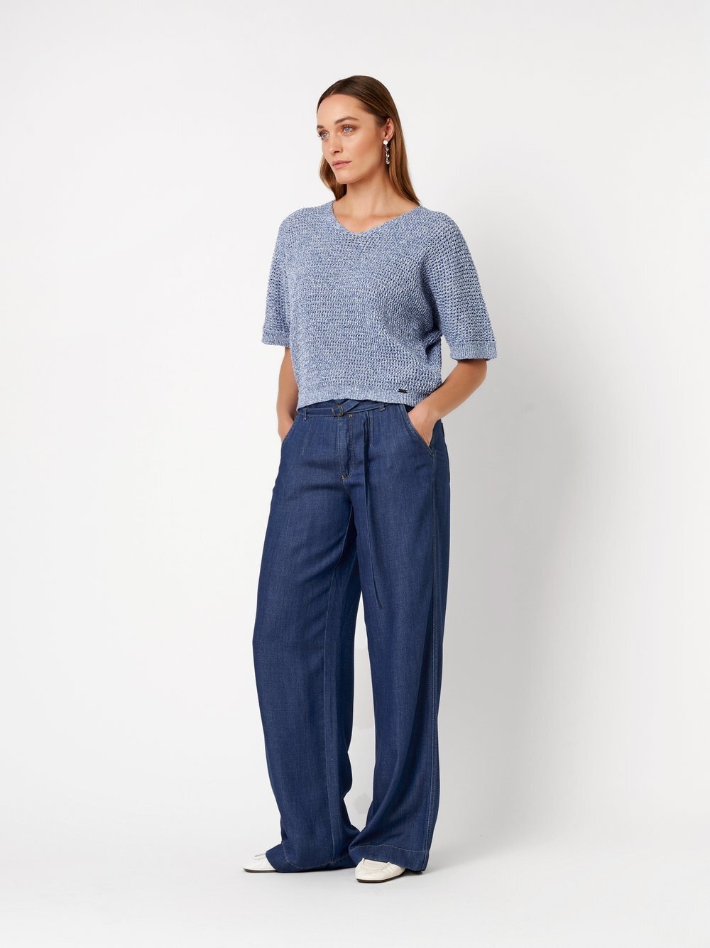 TONI Strickpullover »Ginger« aus Strukturstrick
