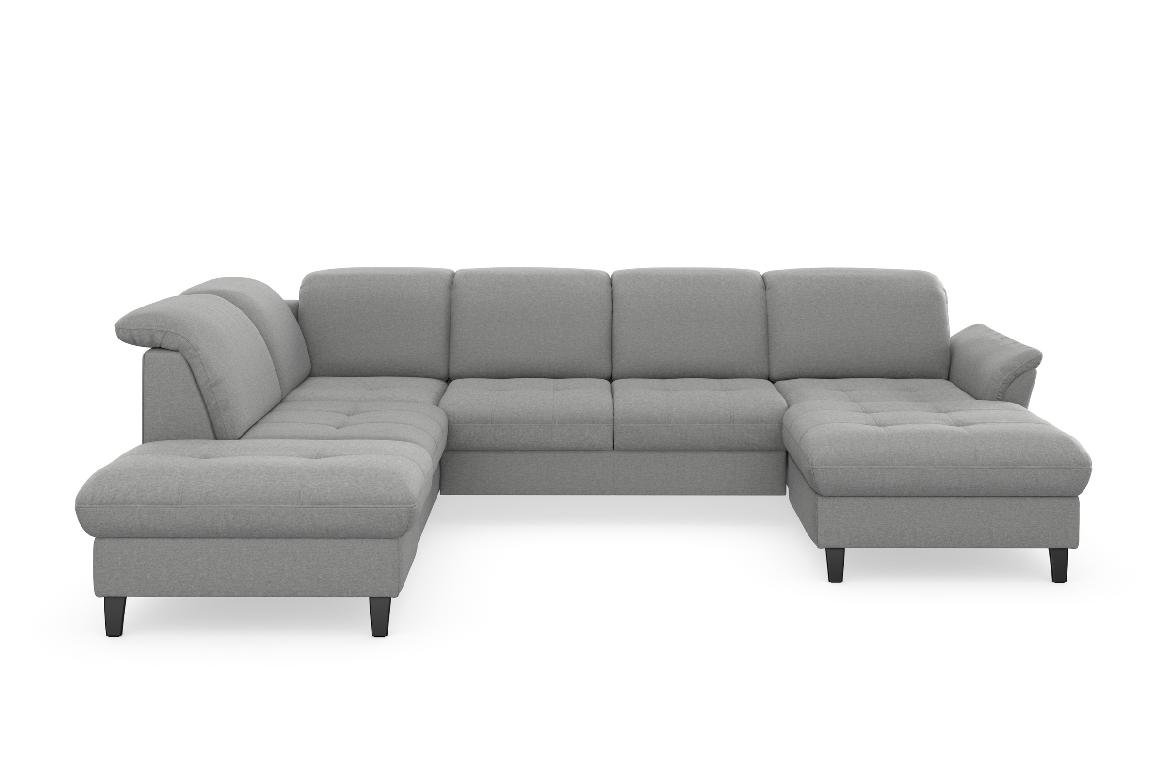 sit&more Wohnlandschaft »Maggiore U-Form«, wahlweise mit Kopfteilverstellung, Bettfunktion und Stauraum
