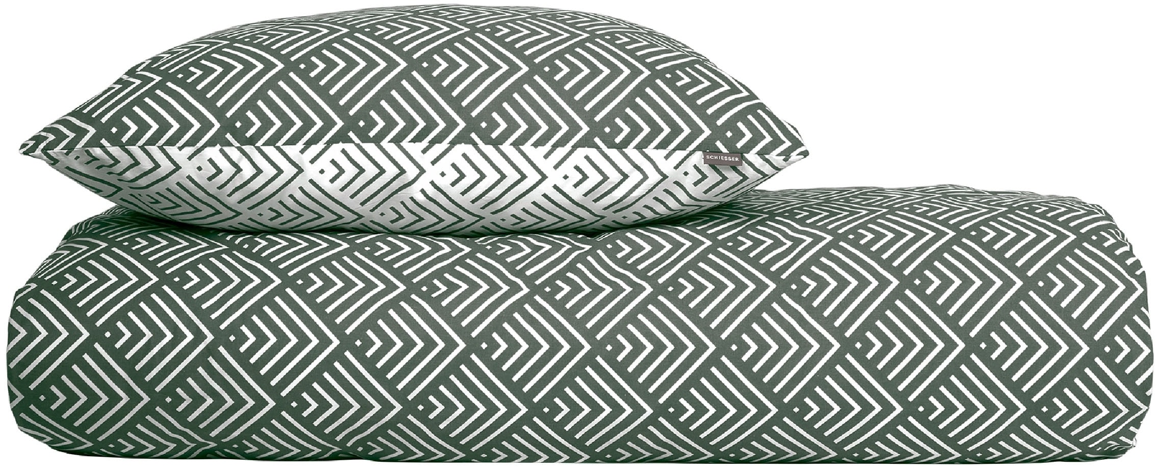 Schiesser Bettwäsche »Mabel aus weicher Baumwolle mit abstraktem Muster«, MADE IN GREEN by OEKO-TEX®