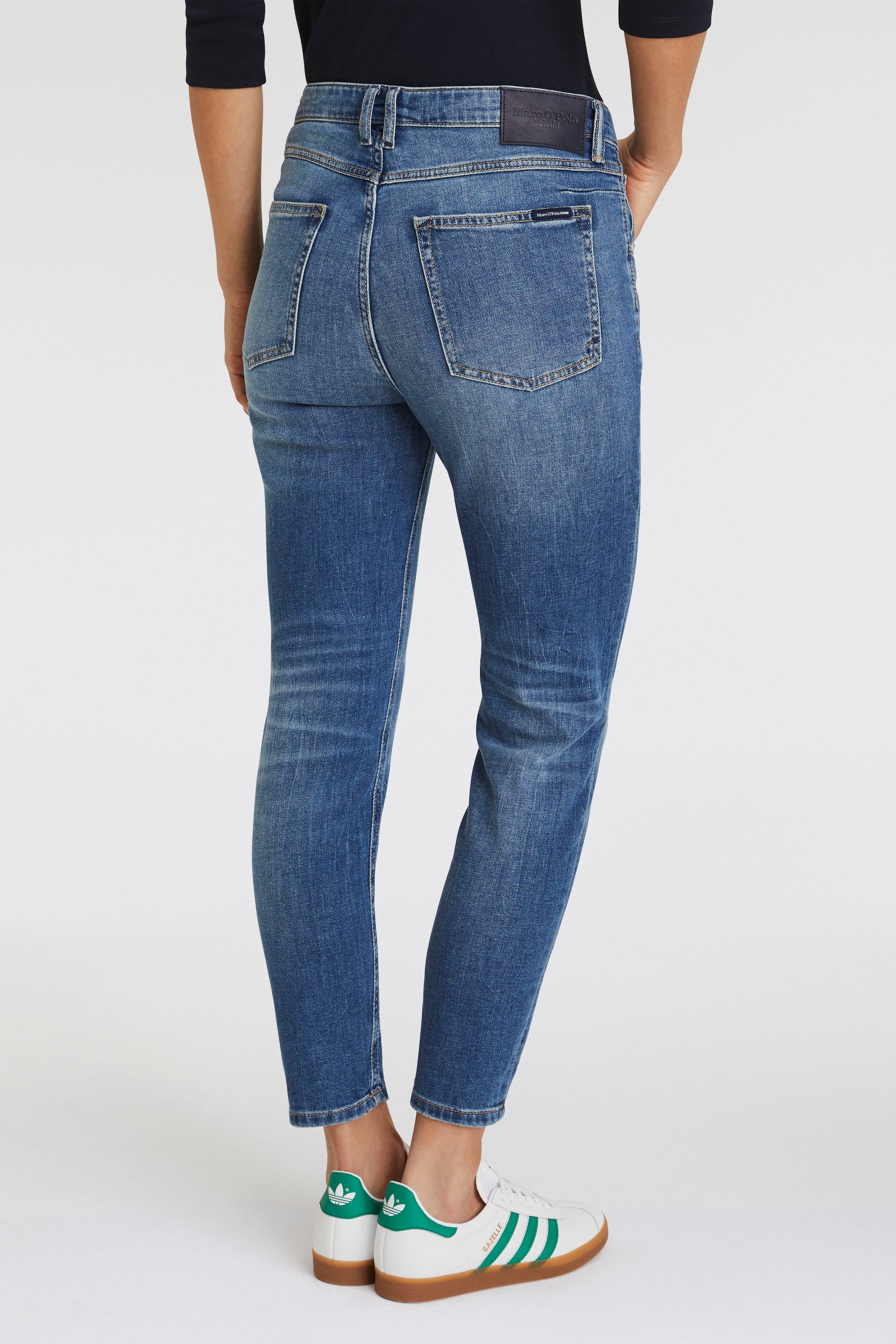 Marc O'Polo DENIM Boyfriend-Jeans »Freja«, in heller Waschung