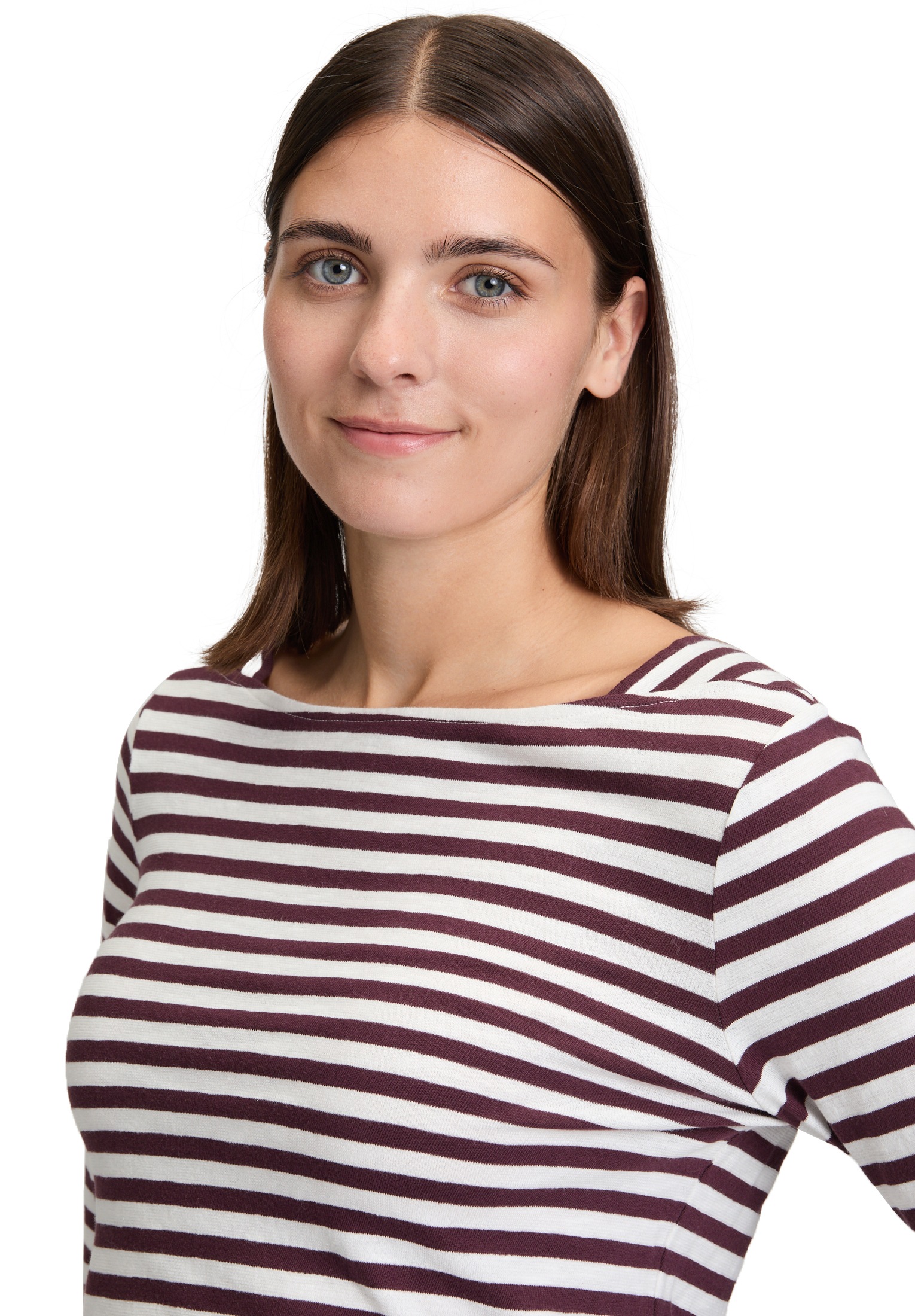 Betty&Co Langarmshirt »Ringelshirt mit U-Boot-Ausschnitt«