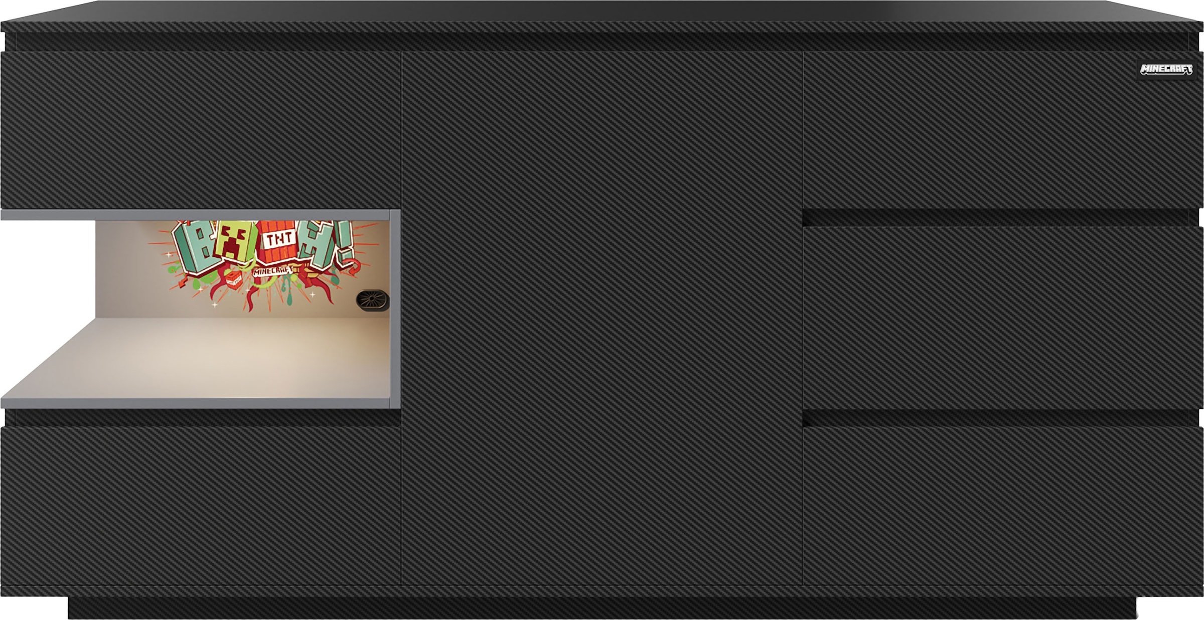 Phoenix Kommode »Minecraft Sideboard« inkl Beleuchtung